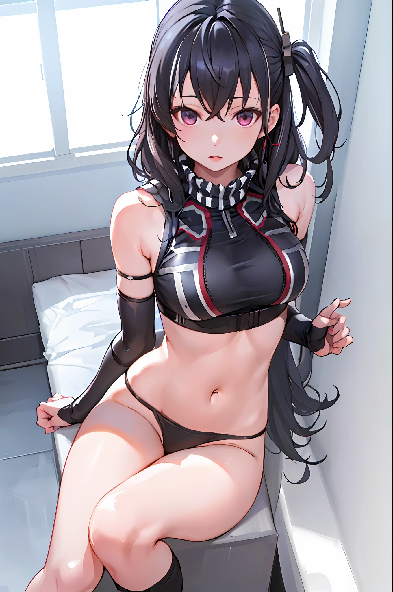 u47\(azur lane\),1girl,solo,china dress, looking at viewer, gloves,from above,, 8yk,raw photo, High Detail,(ray tracing),(masterpiece), (best quality), highres,(realistic:1.4),ultra detailed, physically-based rendering,