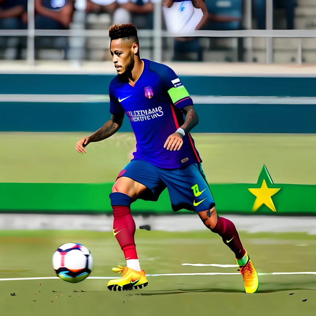 Neymar jogado tenis
