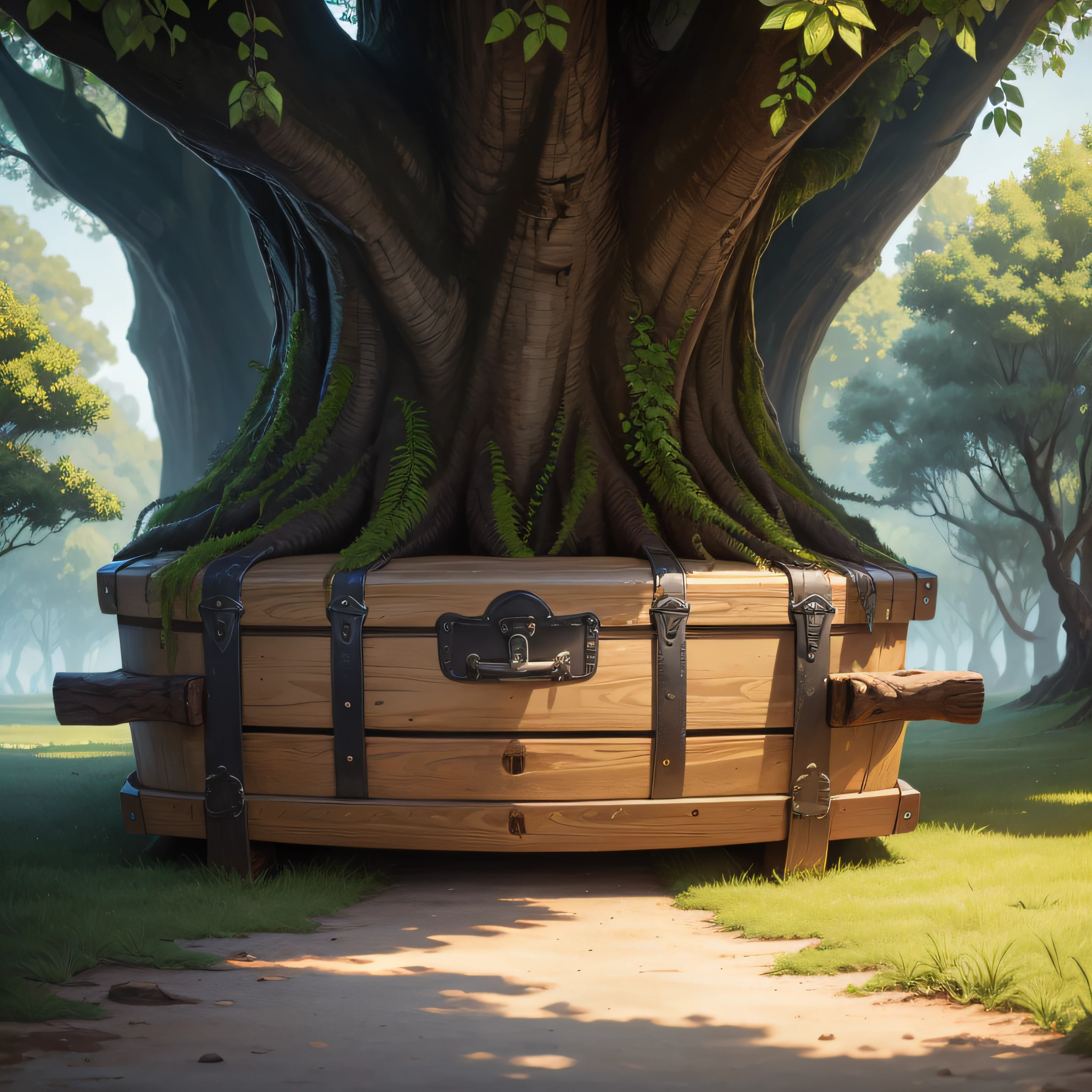 wonder full painting of a wide trunk --auto