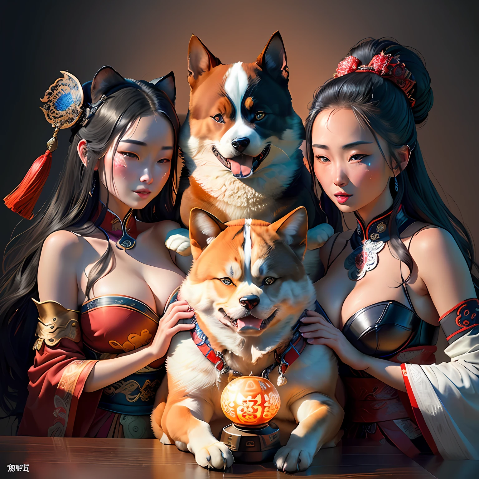 Cats and dogs in one