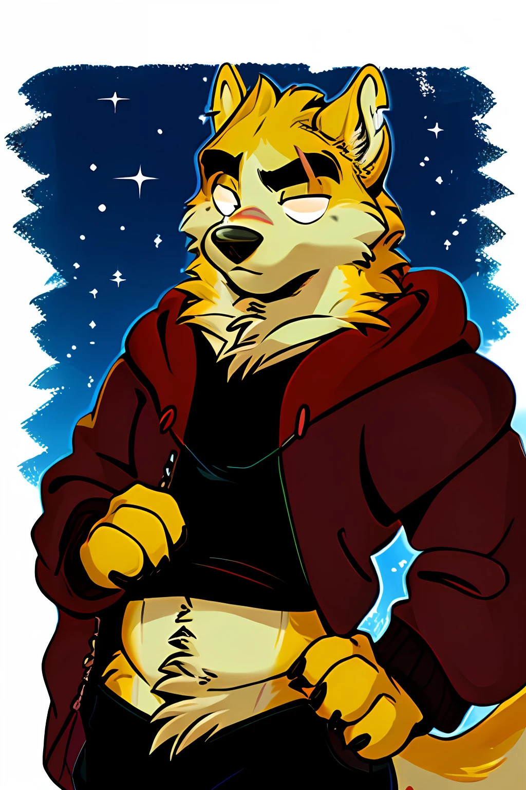 Kopotev,Dog boy, tmasterpiece,best qualityer, hairy pubic, male people, 独奏, trouser, blackpupil, 黑The eye, Thick eyebrows, looking at viewert,Detailed fur,fluffly,coda, detailedbackground(ambiente dark:0.8),Masterpiece,High quality,abstract res,Digital painting\(artwork of a\), by Dagasi, Yupa,Kiyosan,(anthro,Fluffy fur,Character focus:1.1),anthro male cat,eyes with brightness, in a panoramic view, Character focus.(detailedbackground:0.7), 独奏, shaggy, shaggy male, malefocus, (Full Body Furry, Fluffy tail, White fur, Gray hair:1.2), long canines,cloaks,the night、the woods