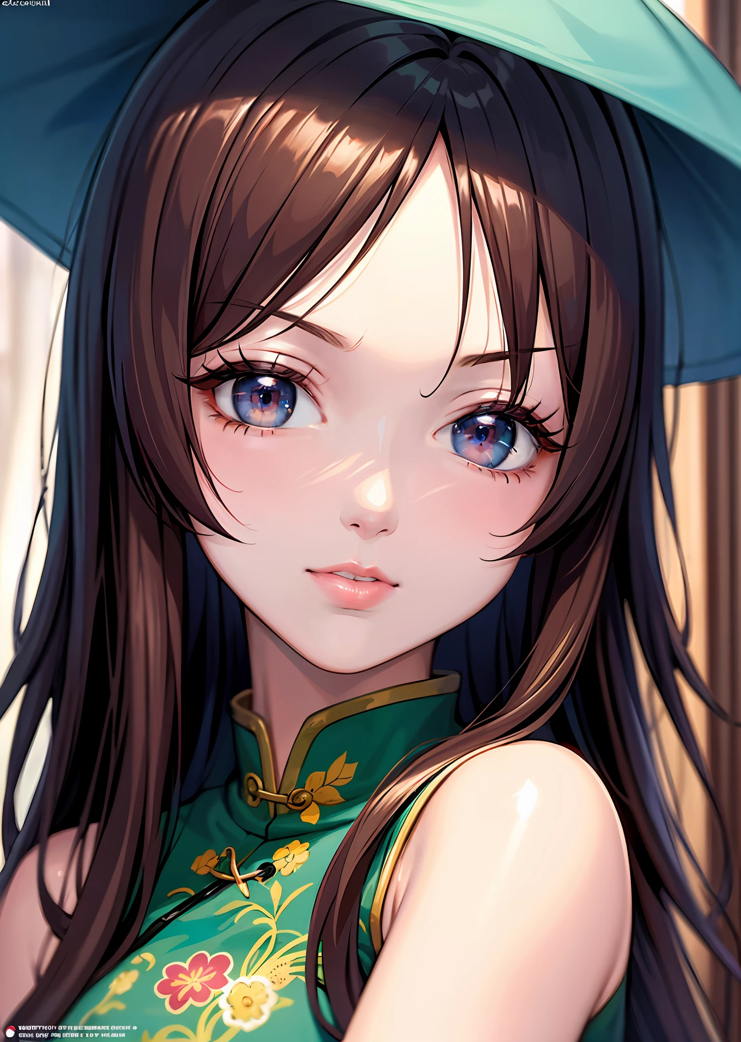 best quality,masterpiece,illustration,an extremely deciple and beautiful,extremely detailed,CG,unity,8k wallpaper,Amazing,finely detail,master,best quality,official art, extremely detailed CG unity 8k wallpaper, ridiculous, incredibly ridiculous, huge file size, super detailed, high resolution, very detailed, pretty detailed girl, very detailed eyes and face, beautiful detailed eyes, light on face, (cheongsam: 1.1), 1girl, full body, full body photo, ru_qun