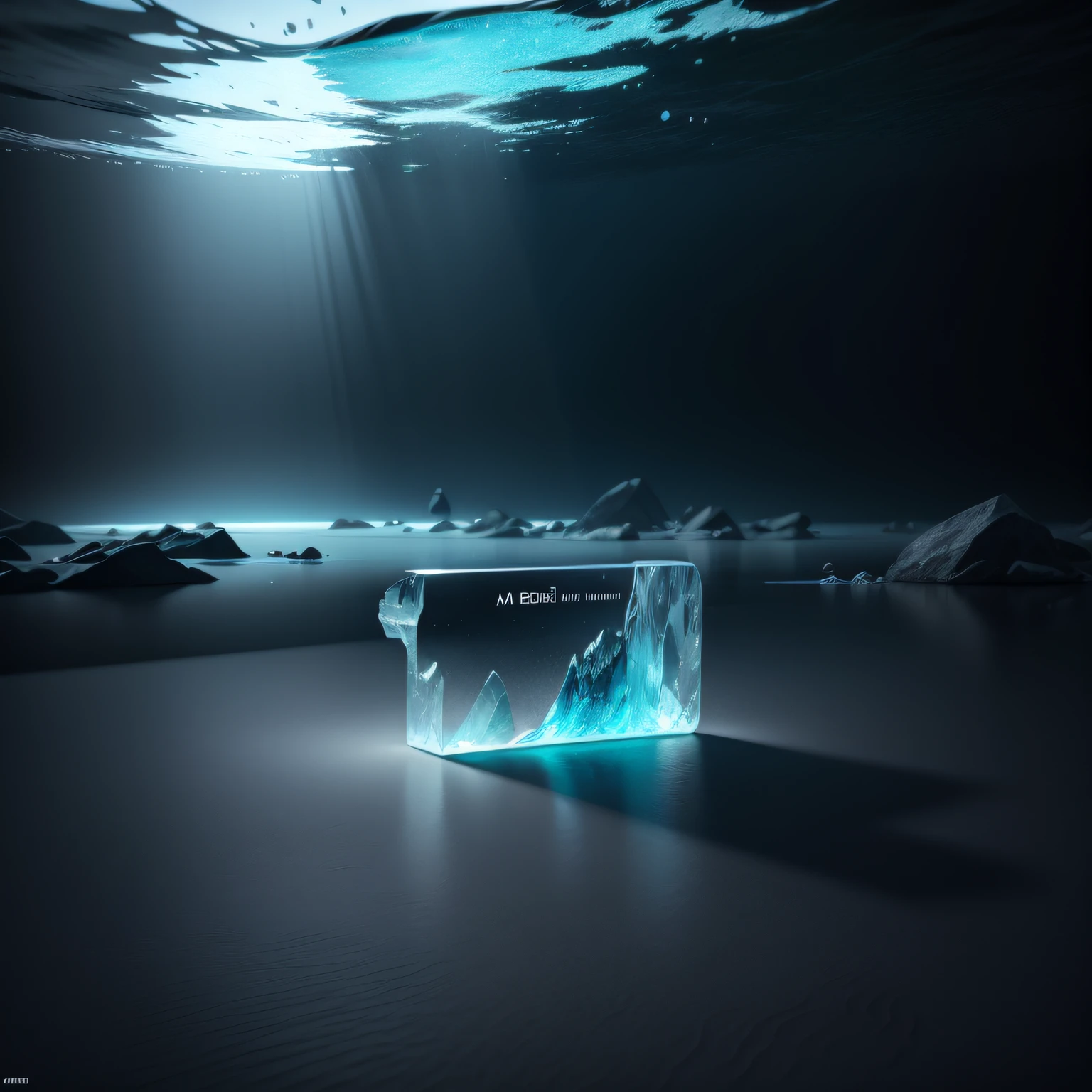 masterpiece, best quality, (seabed:1), ice, font art, 3d,
4k, Unreal Engine 5 rendering,
Film Lighting Art --auto