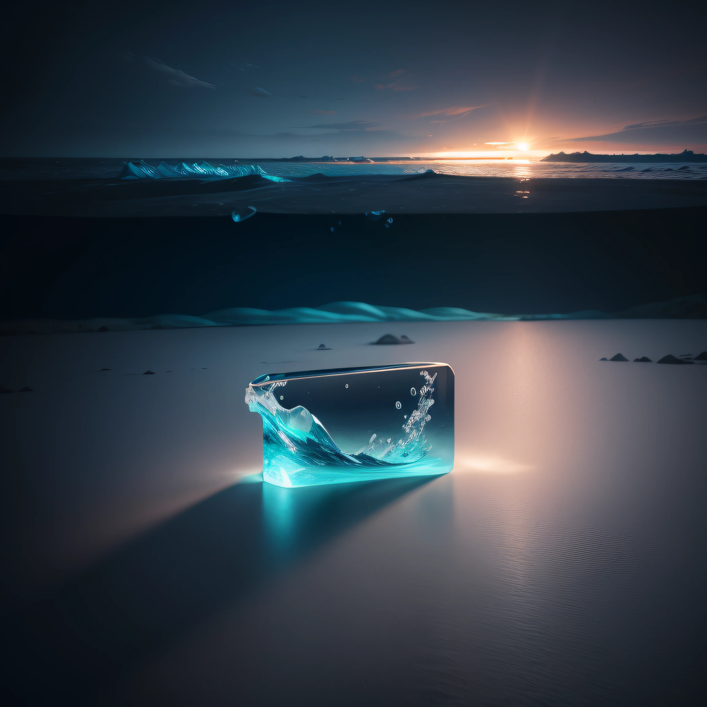 masterpiece, best quality, (seabed:1), ice, font art, 3d,
4k, Unreal Engine 5 rendering,
Film Lighting Art --auto