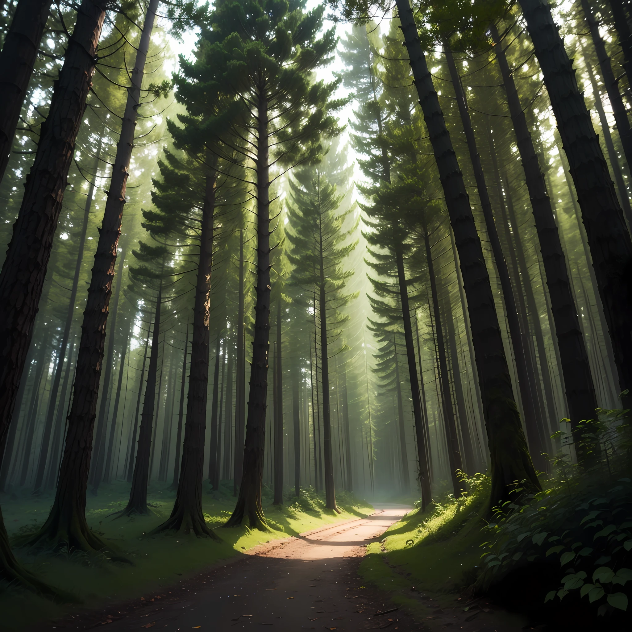 forest at night --auto