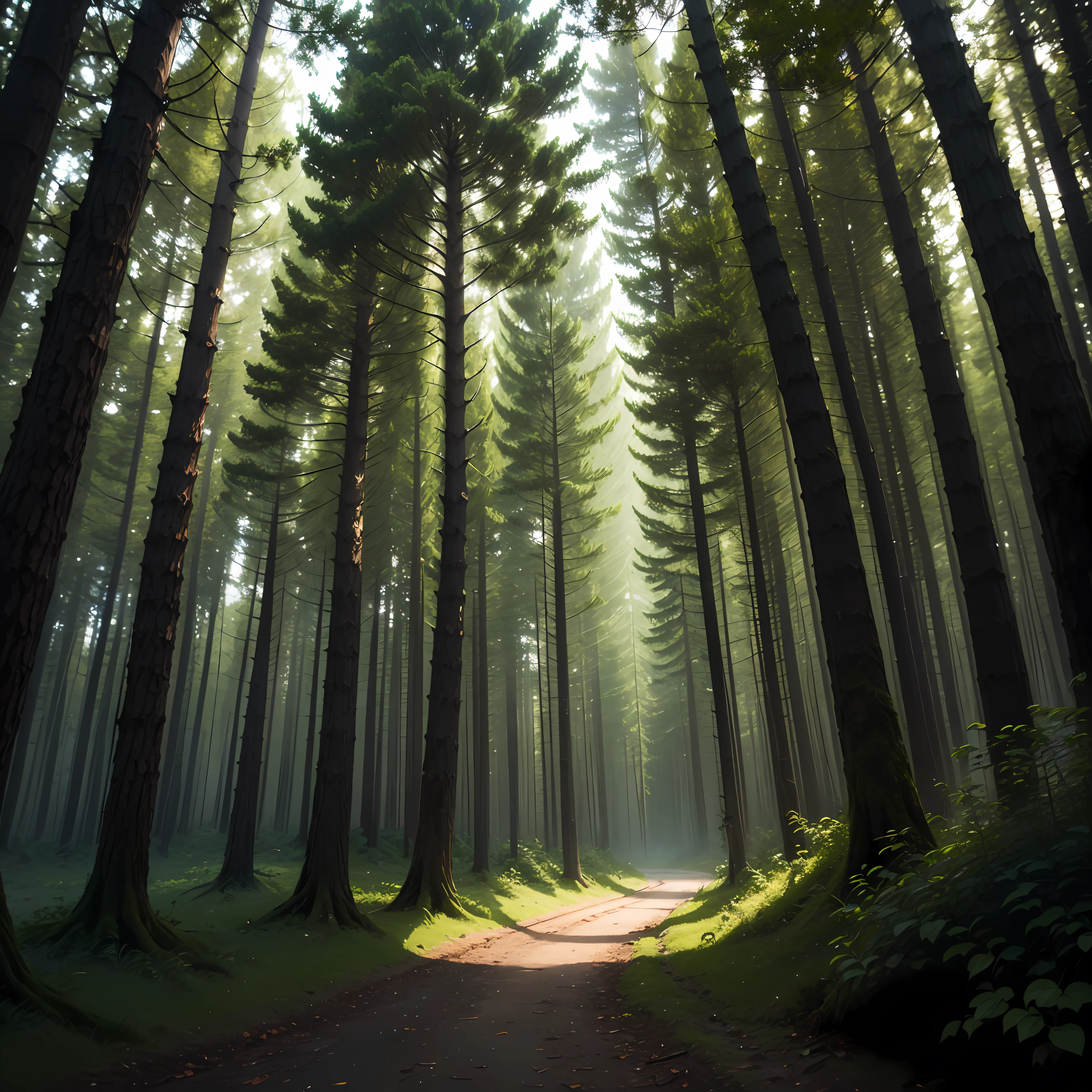 forest at night --auto