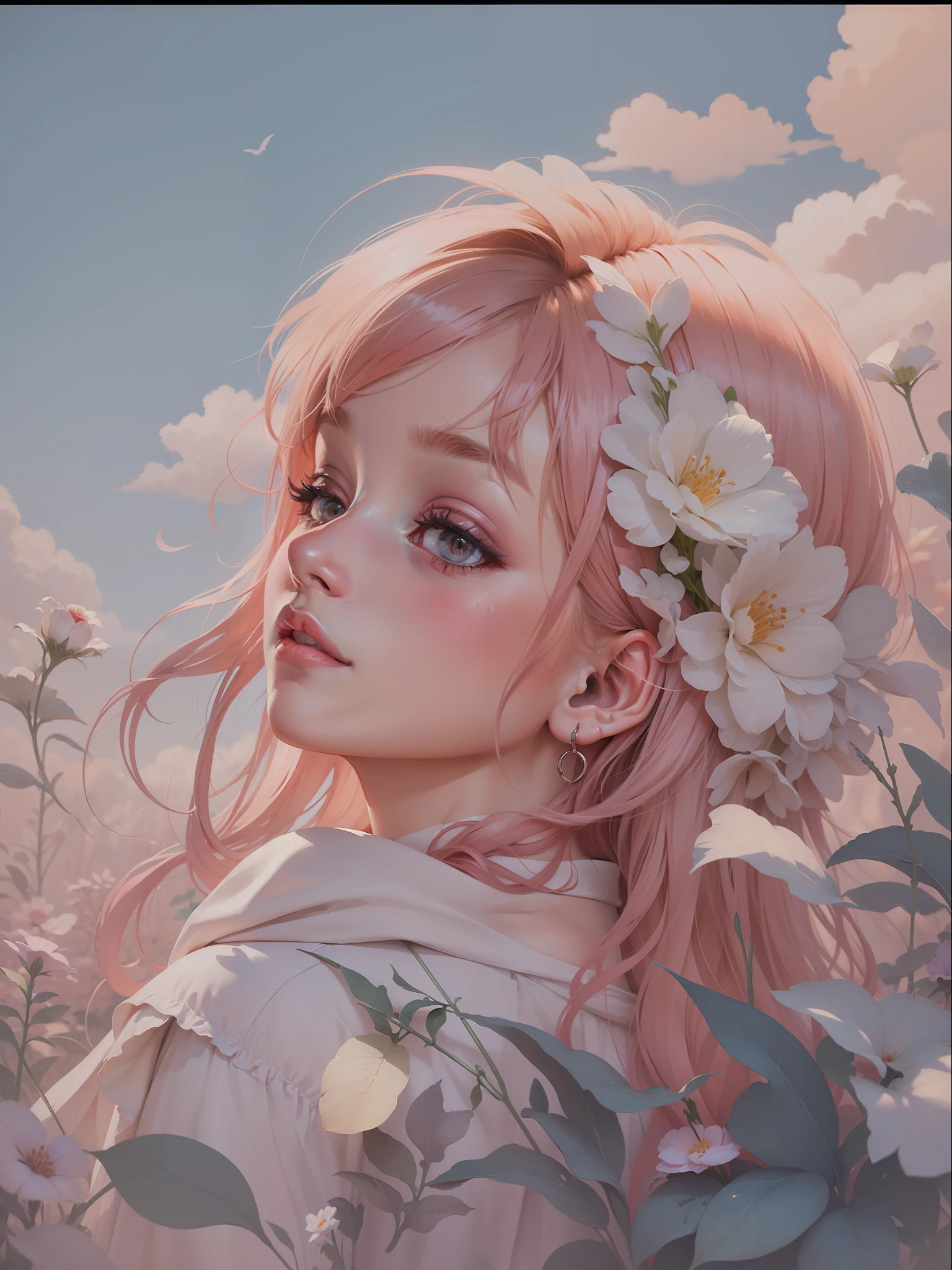 the watercolor style，Kizi