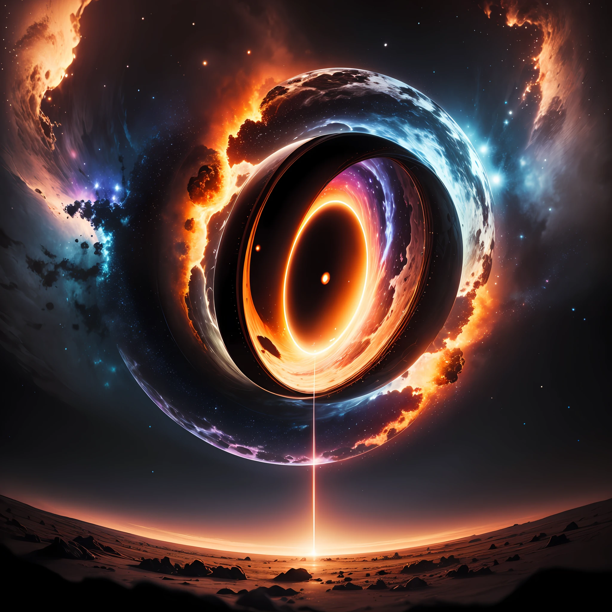 black hole，universe --auto