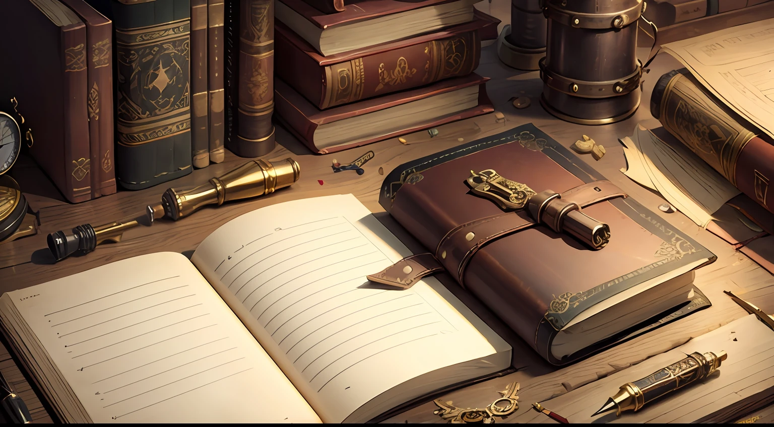 Steampunk stationery