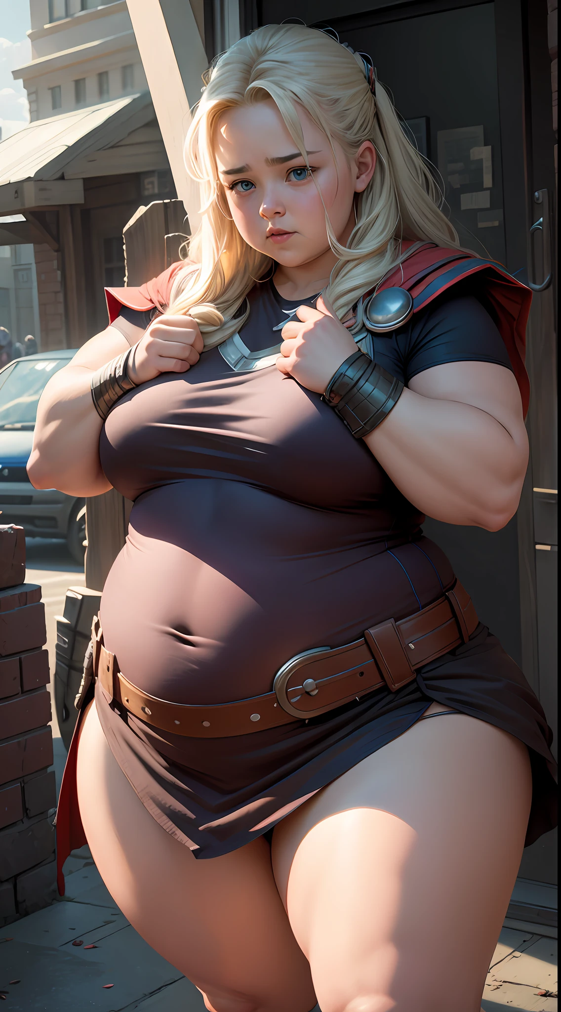 thor becomes fat girl --auto