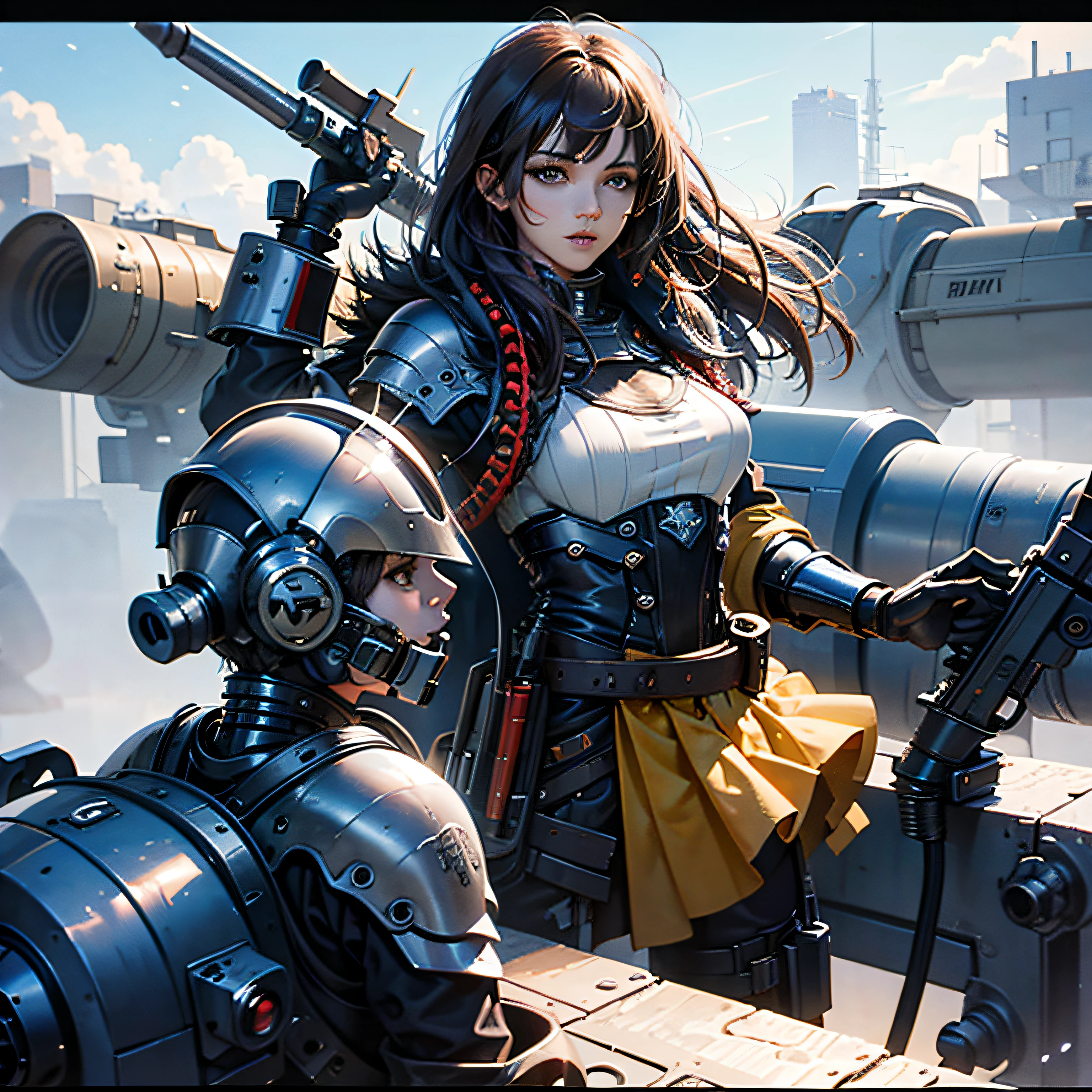 mechs,Beautuful Women,combats --auto