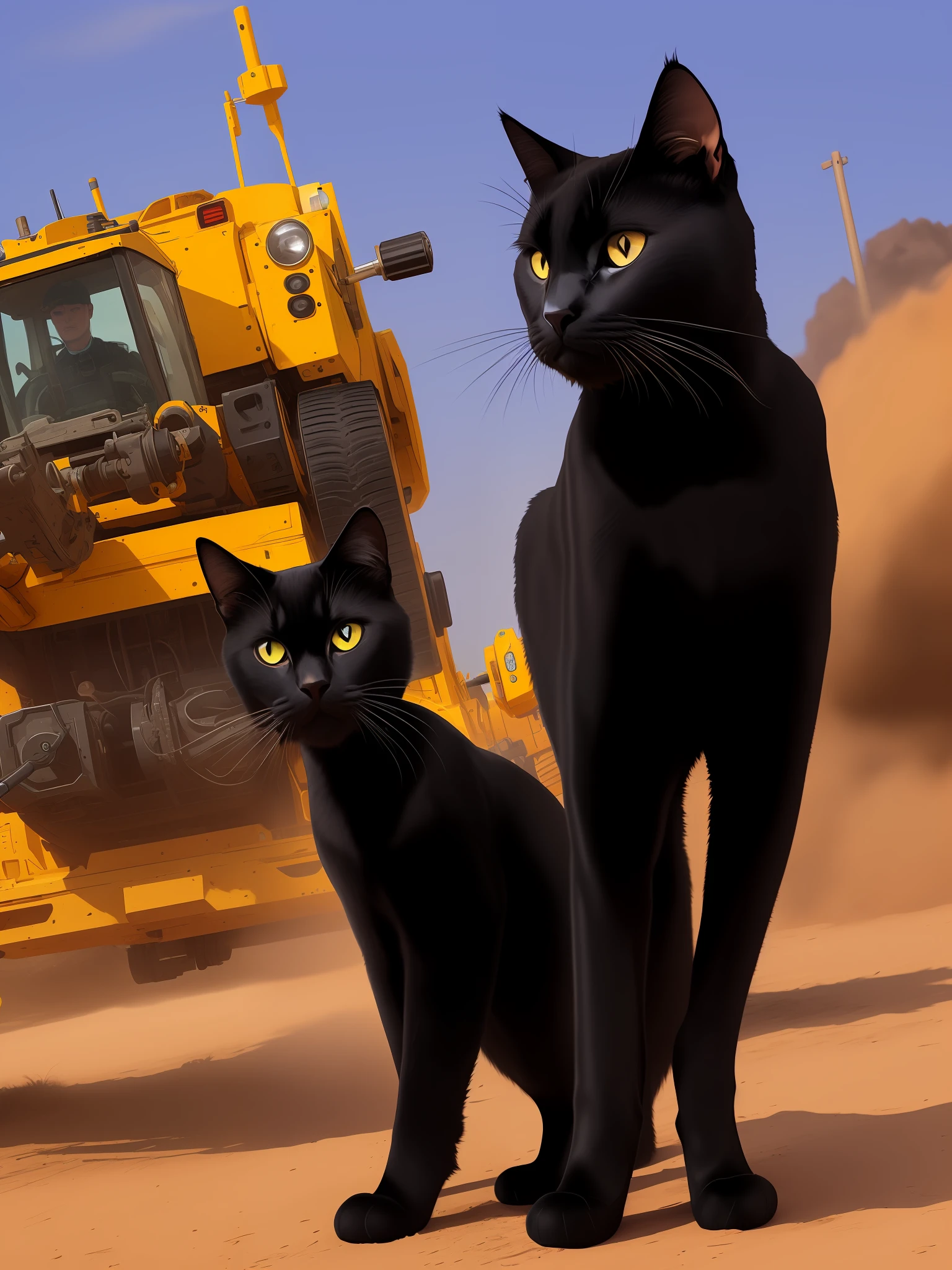 Black Cat Sheriff,mechanized