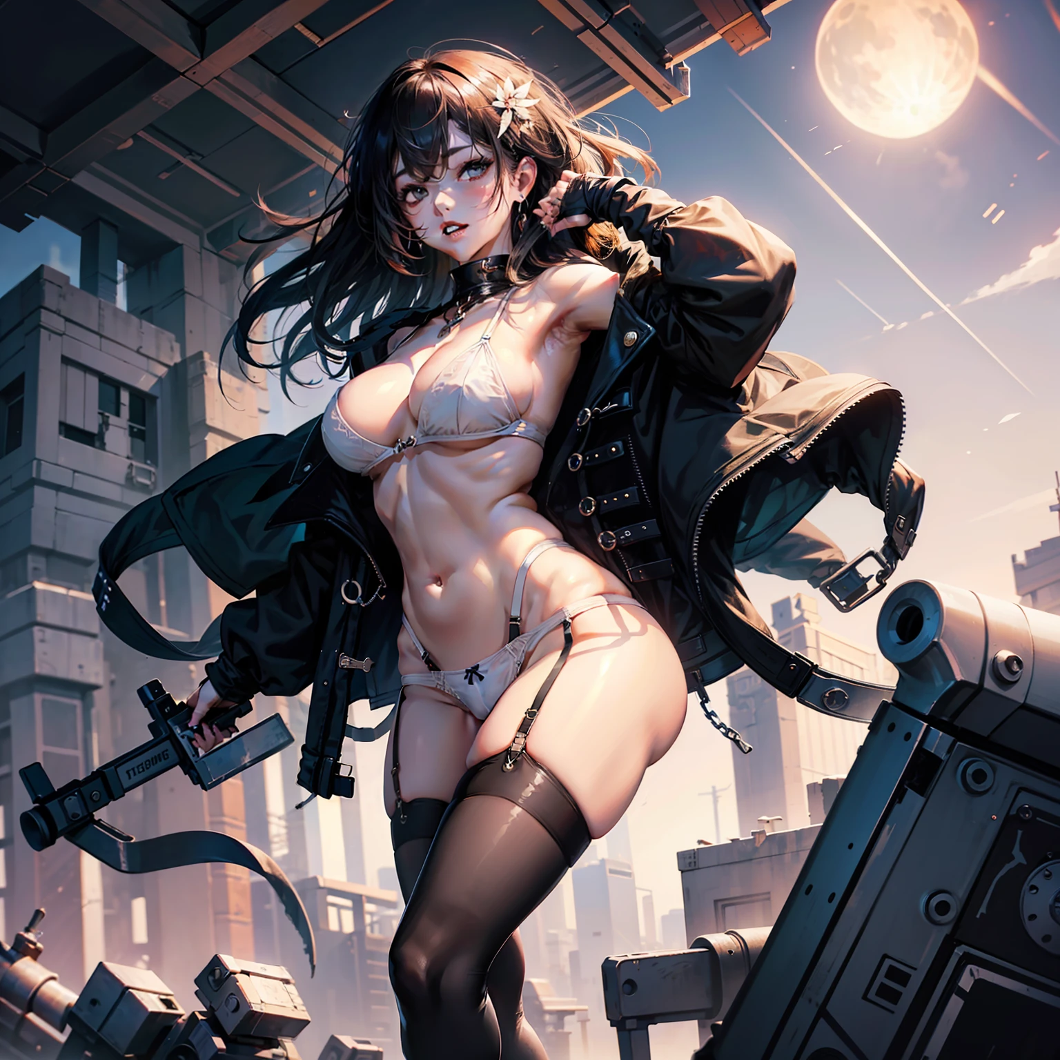Anatomically correct,Normal proportions,Clear bra and panties,Young Korean beauty,Naked,opening legs,black lence stockings,Butt to the camera,seductiv,Naked,Raised sexy,with a good figure,The proportions are normal,plumw,Textured skin,white skin color,messy hair style,high qulity,Need,tmasterpiece,Cleavage is seductive,Beautiful facial features,s delicate face