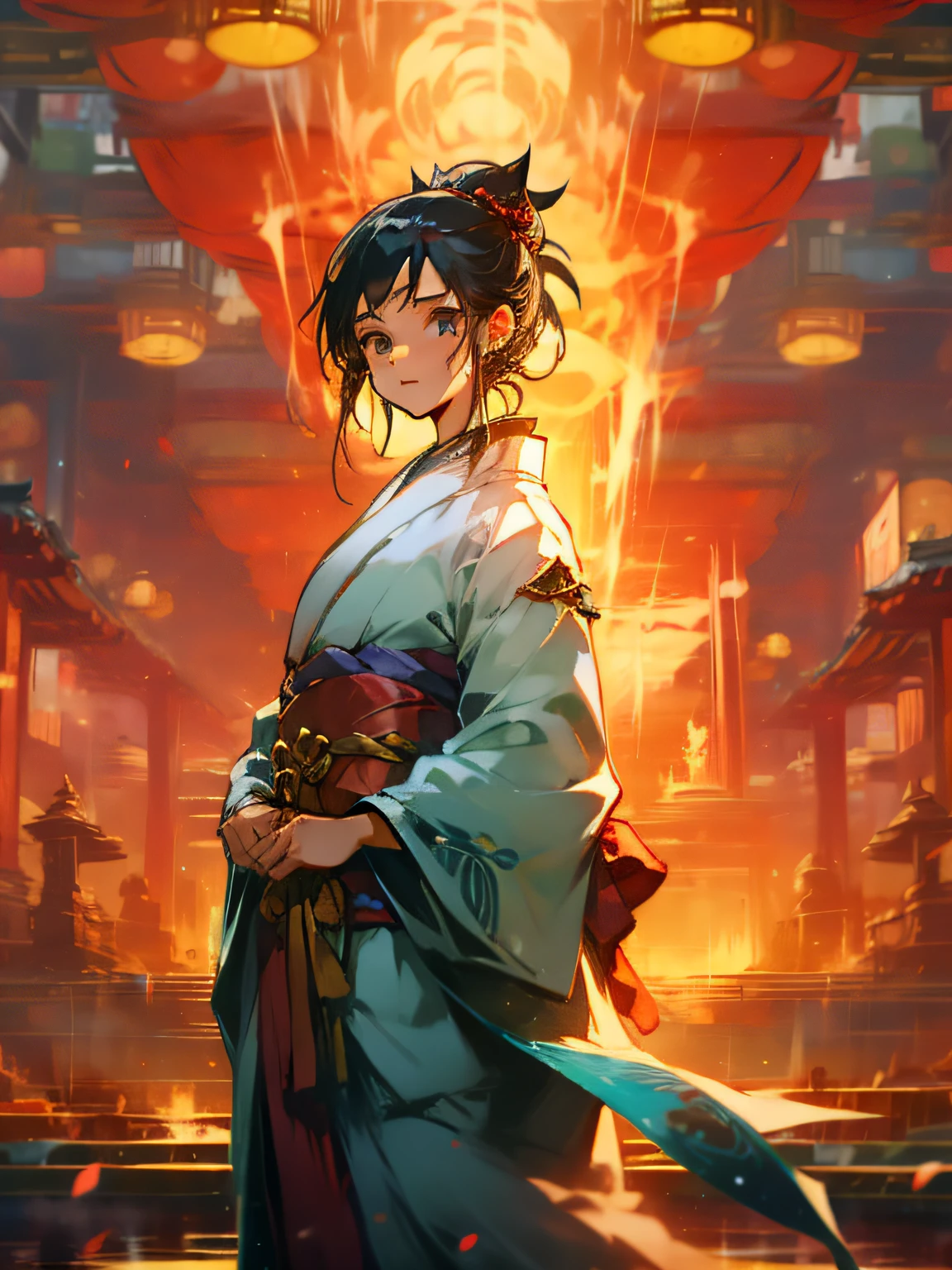 Kimono girl