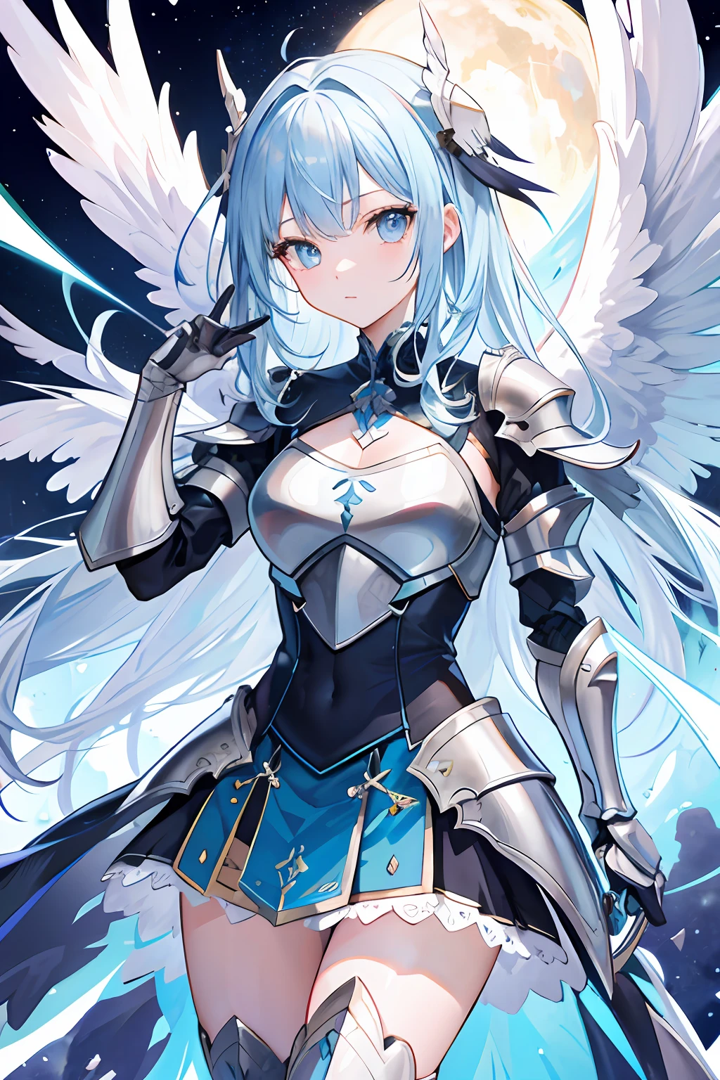 1girl,angelicales,armor,dong,charge