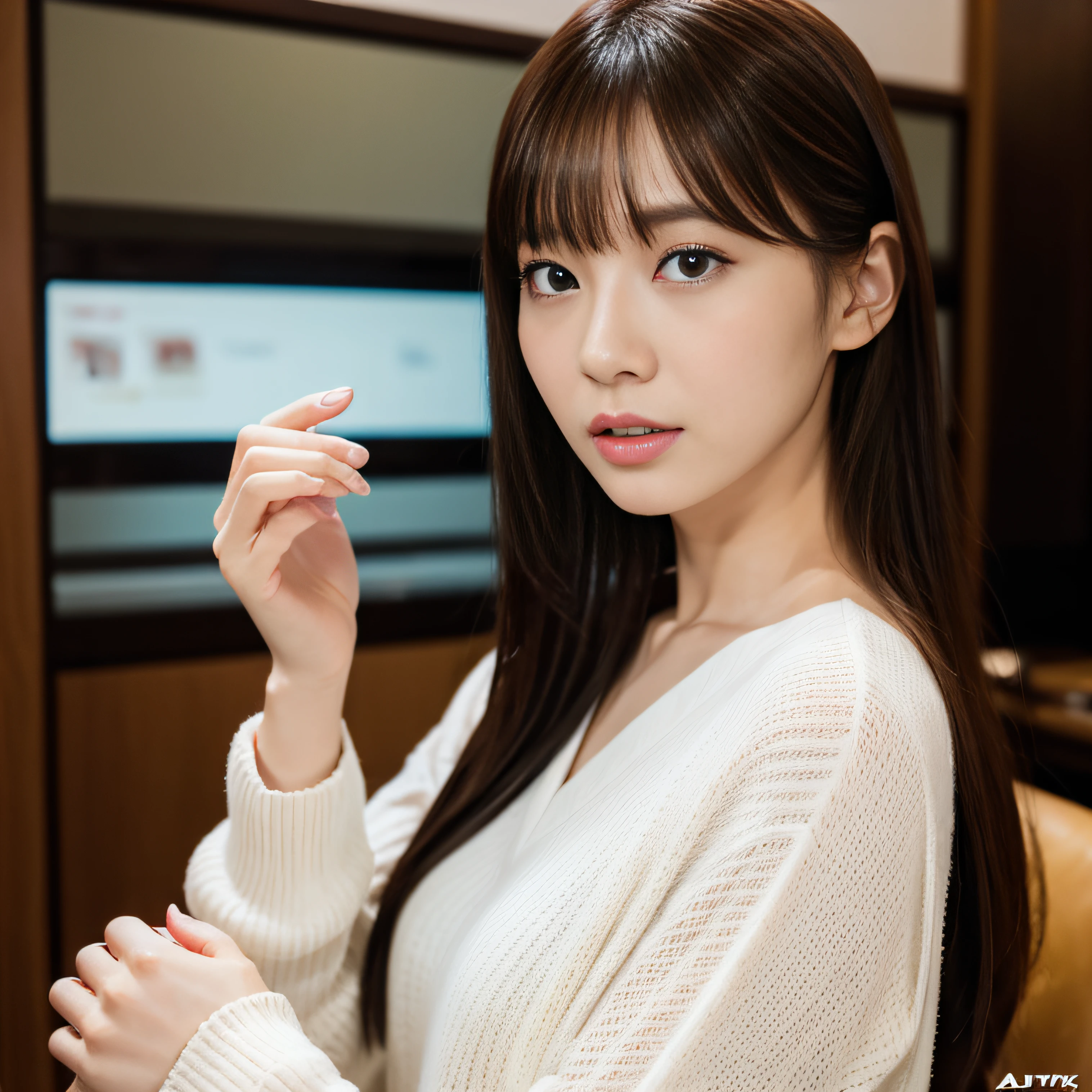 Japanese av actress, Sony A6700, super realistic --auto