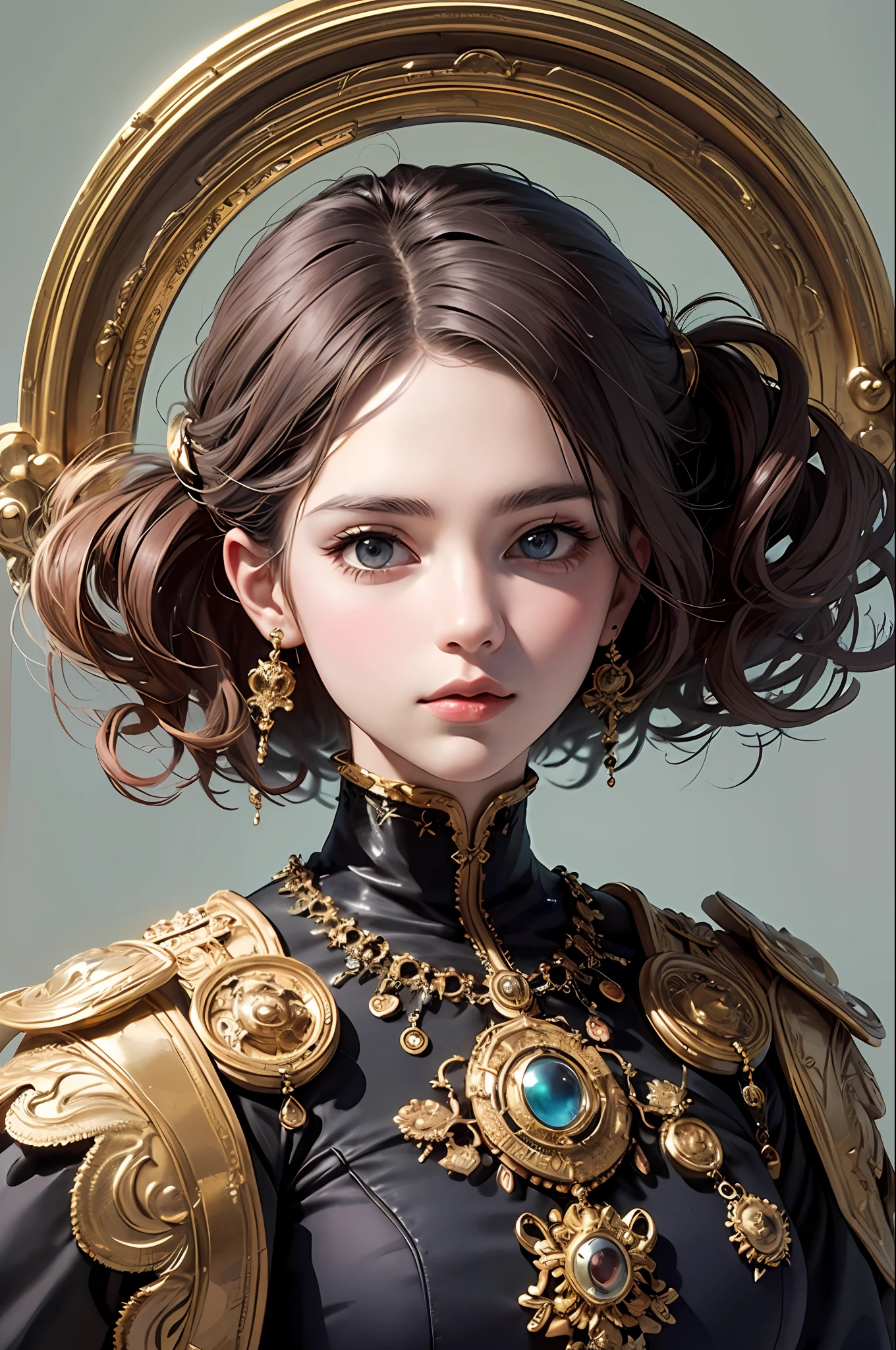 (masterpiece, top quality, best quality, official art, beautiful and aesthetic:1.2), (1girl), extreme detailed,(fractal art:1.3),colorful,highest detailed