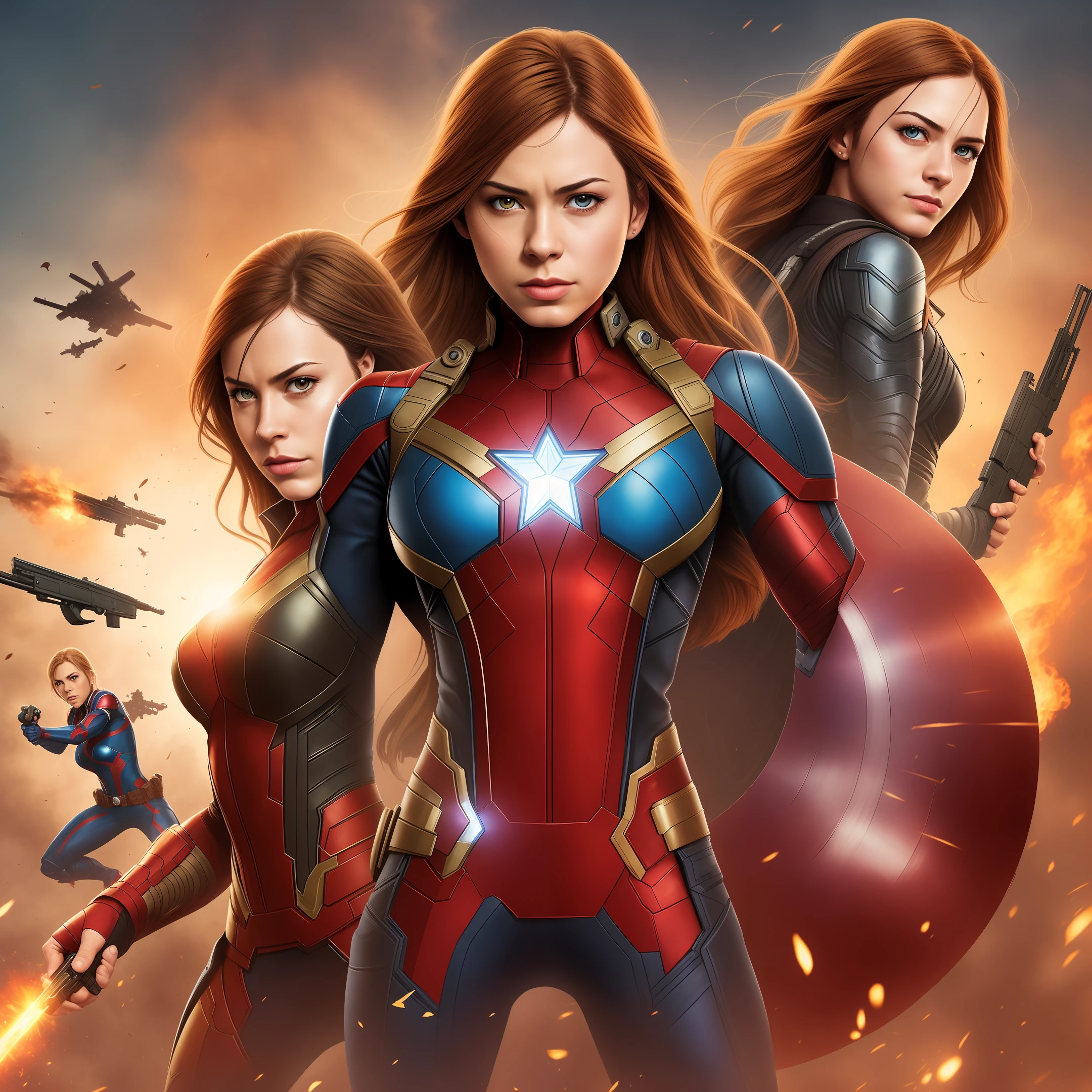 Girls Shooter Marvel HD
