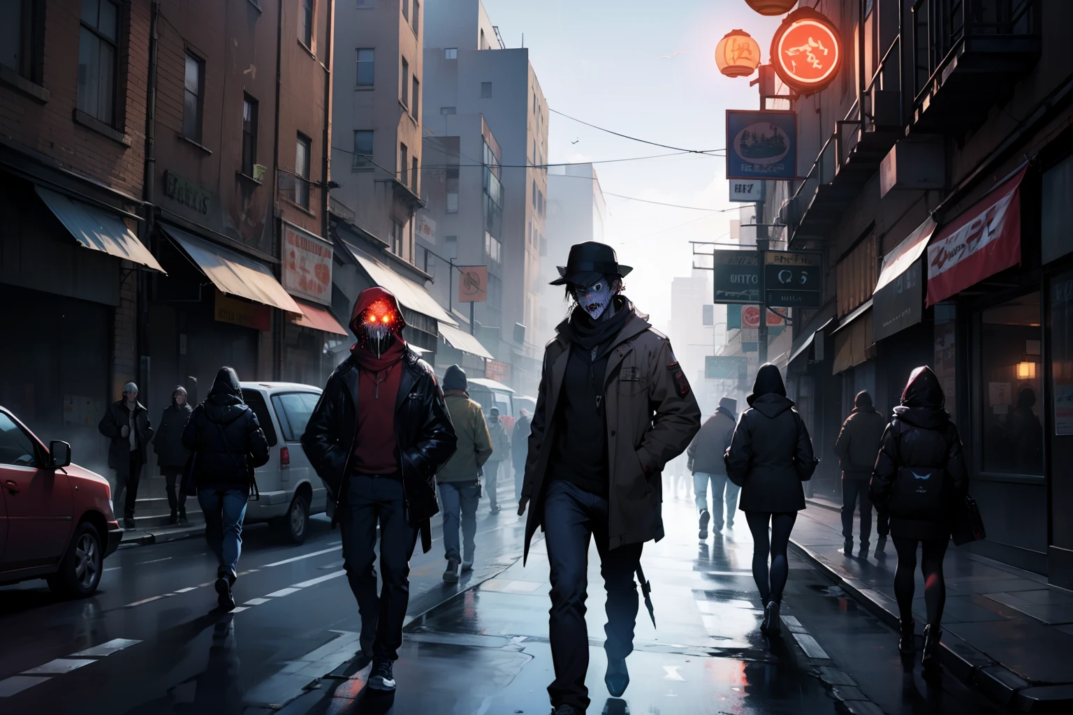 Zombies in the city