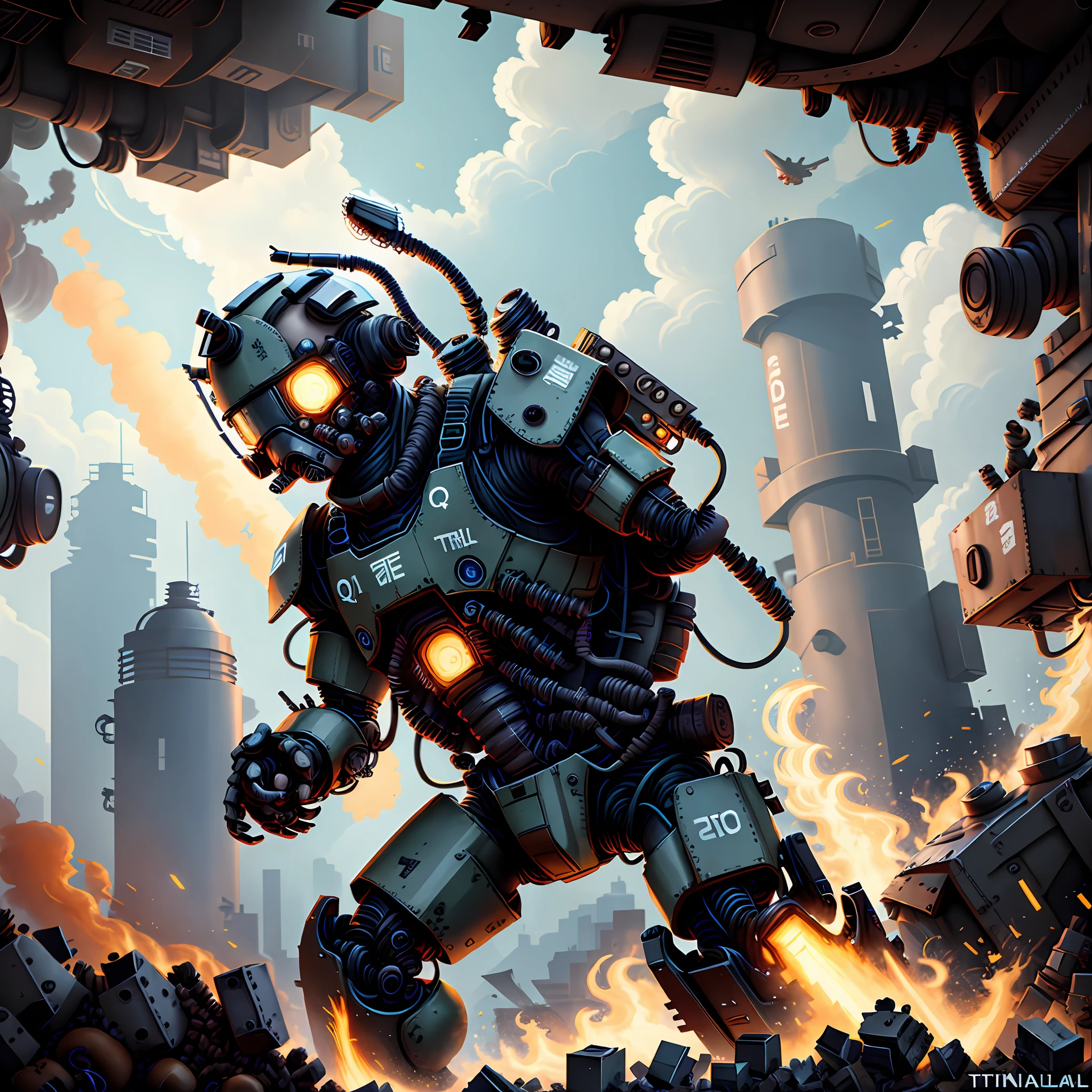 Q version Titanfall