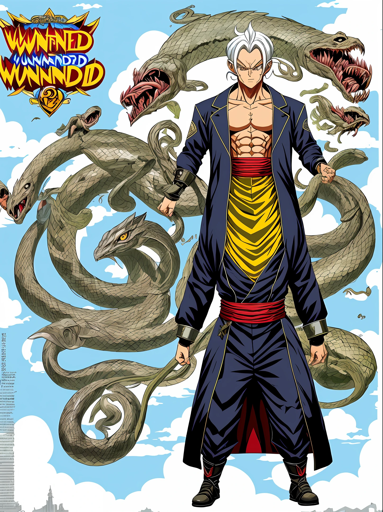 Majin Man Shinsen，wonderland，Cloud fog，serpent，Extreme，hyper realisitc