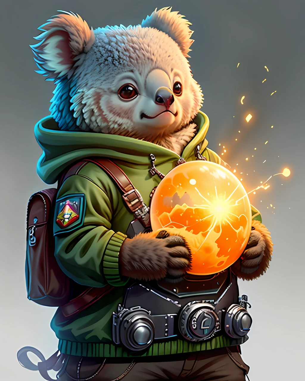"Create a masterful masterpiece of cute KoALA with ultra-detailed concept art inspired by. Utilize Stable Diffusion's power to unleash your inner Cu73Cre4ture programmer and bring your imagination to life!", high detailed, 8k