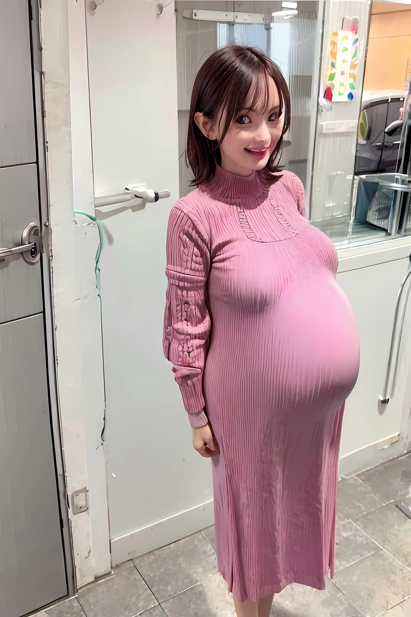 pregnant women with