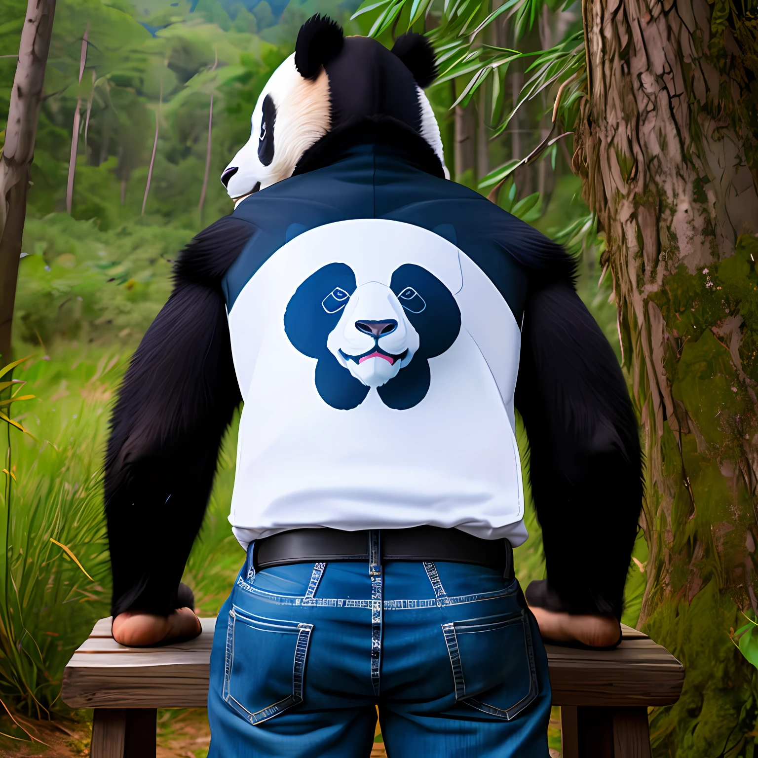 Panda back
