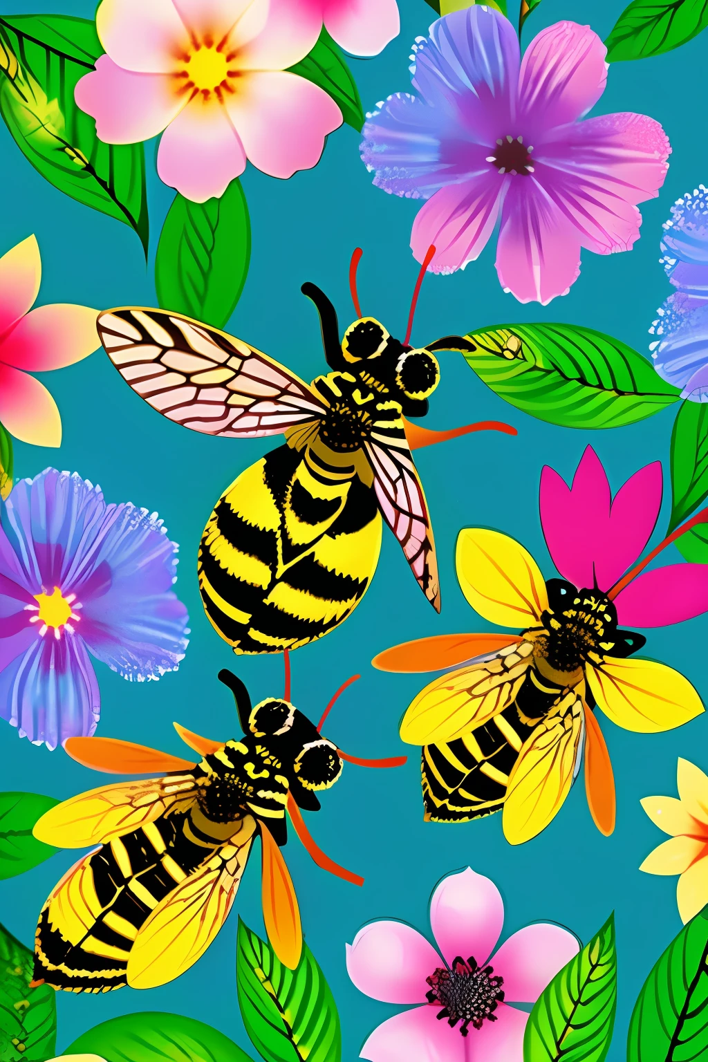 "Eres una abeja llamada Bella. Vives en una colmena en un prado lleno de flores brillantes. Your mission is to collect nectar and pollen for your hive. Vuelas de flor en flor, Soaking nectar and collecting pollen with your hind legs. You communicate with other bees through the 'bee dance' to share information about the best flowers. A veces te encuentras con otros insectos, como las mariposas, mientras trabajas."