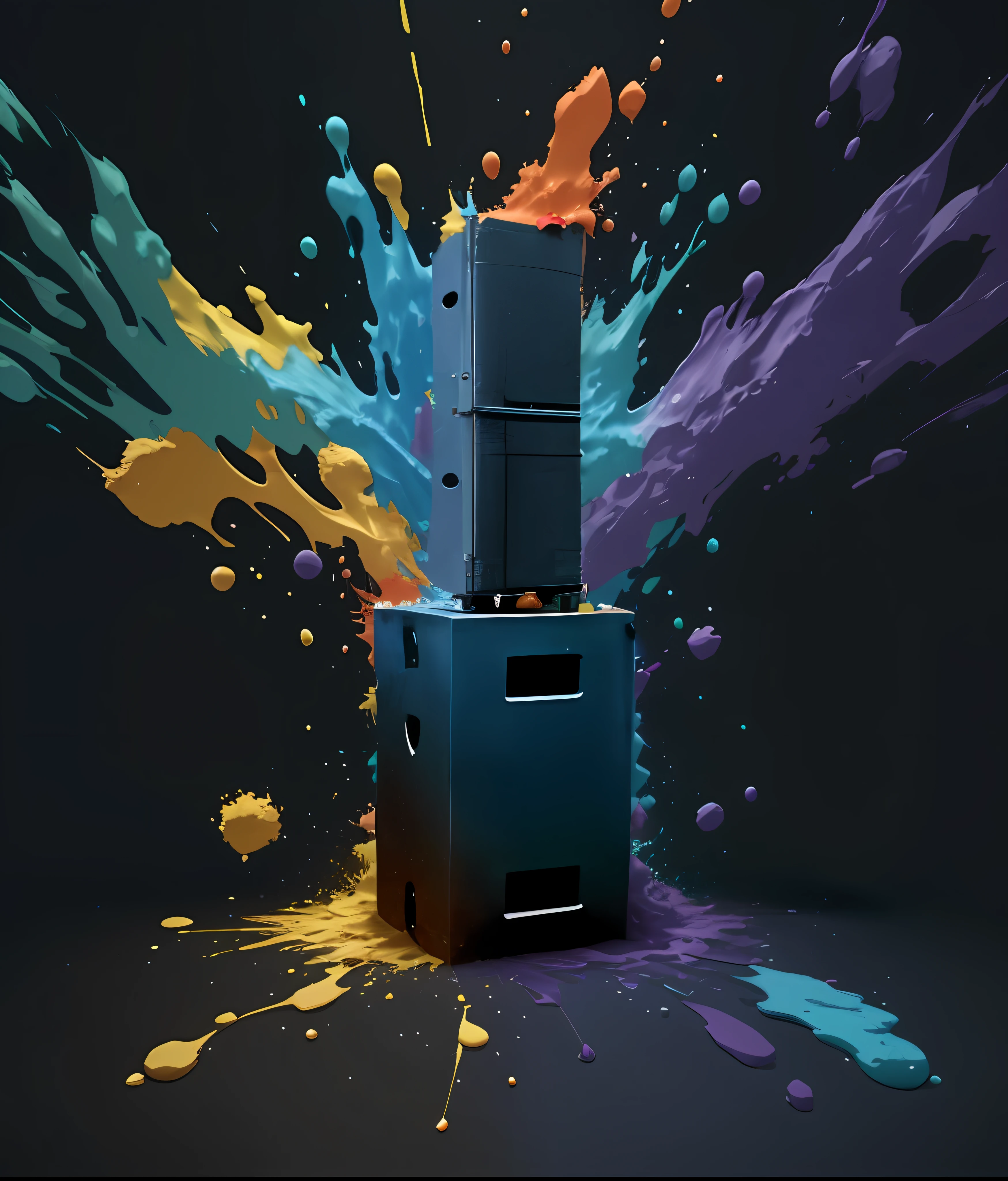 paint splatter