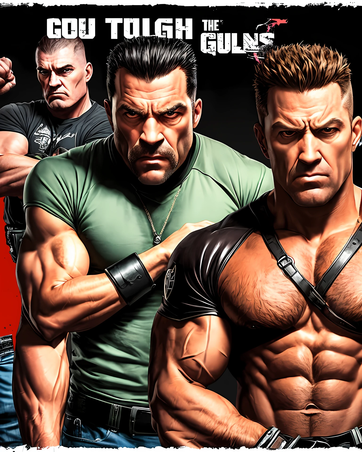 Real tough guy characters