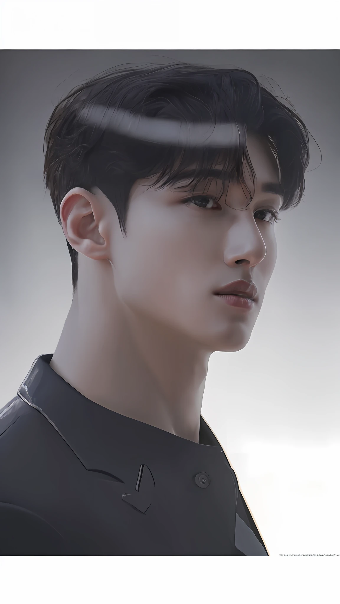 oppav3, (masterpiece, ultra quality, high resolution, 8k, intricate: 1.2), (detailed face:1.2), (wearing black suit:1.5), handsome, detailed skin, pores, absurdres, hunk, 1boy, male focus, ((realistic)), good lighting quality, muscle veins, ((pale skin)), flexing, balanced eyes, brown eyes,