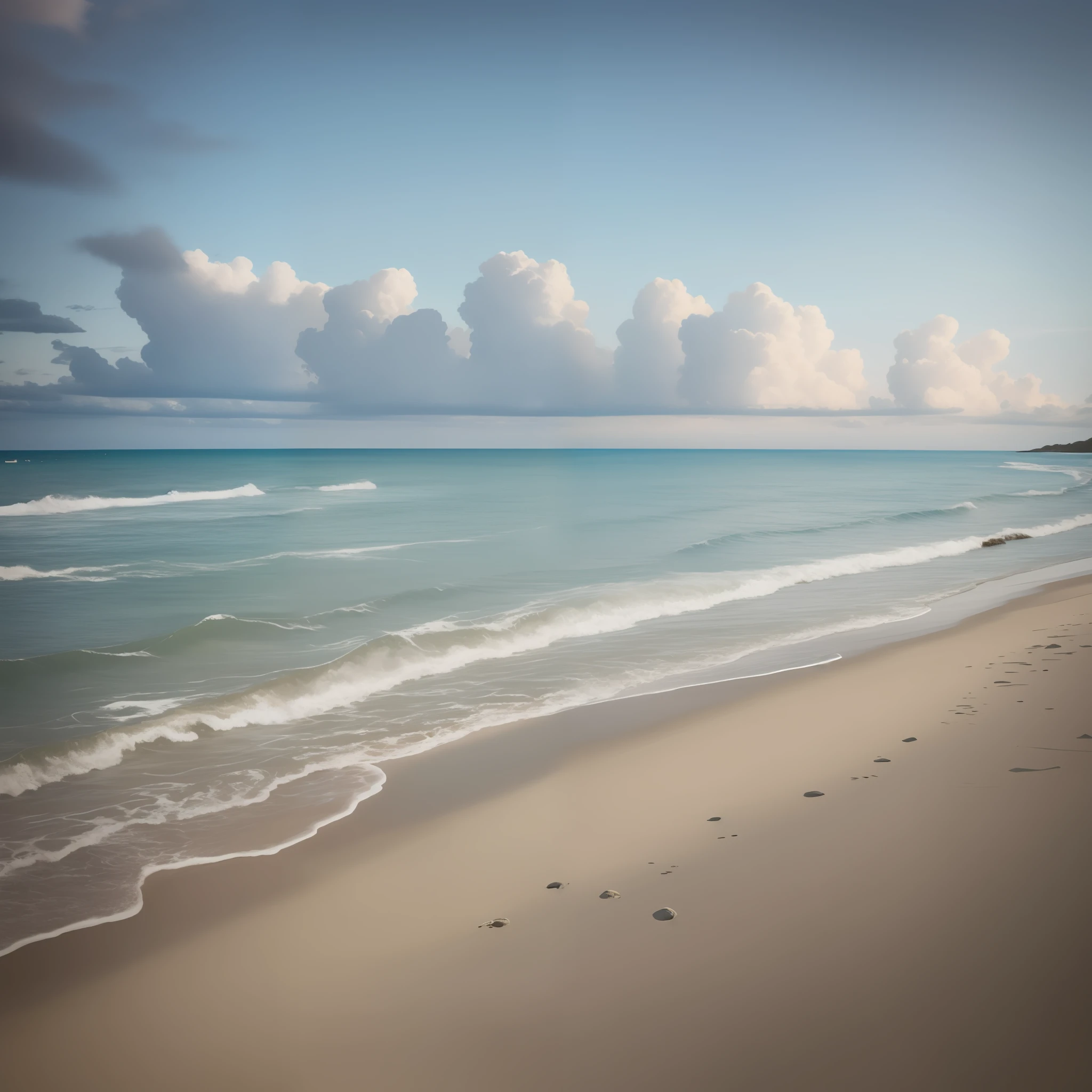 Empty beach