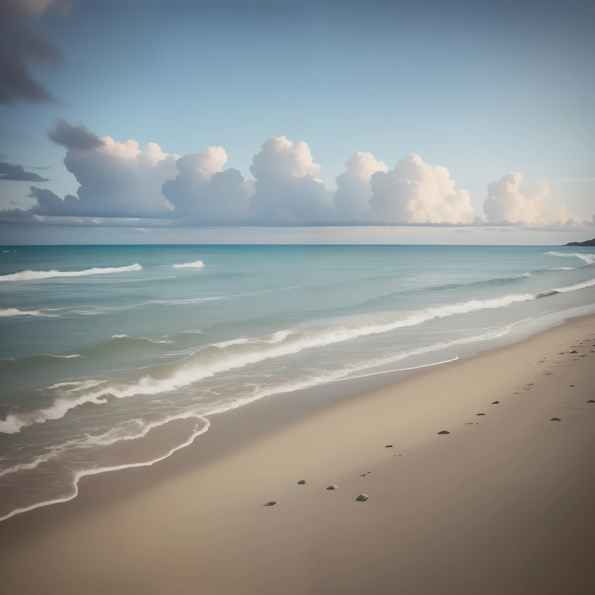 Empty beach