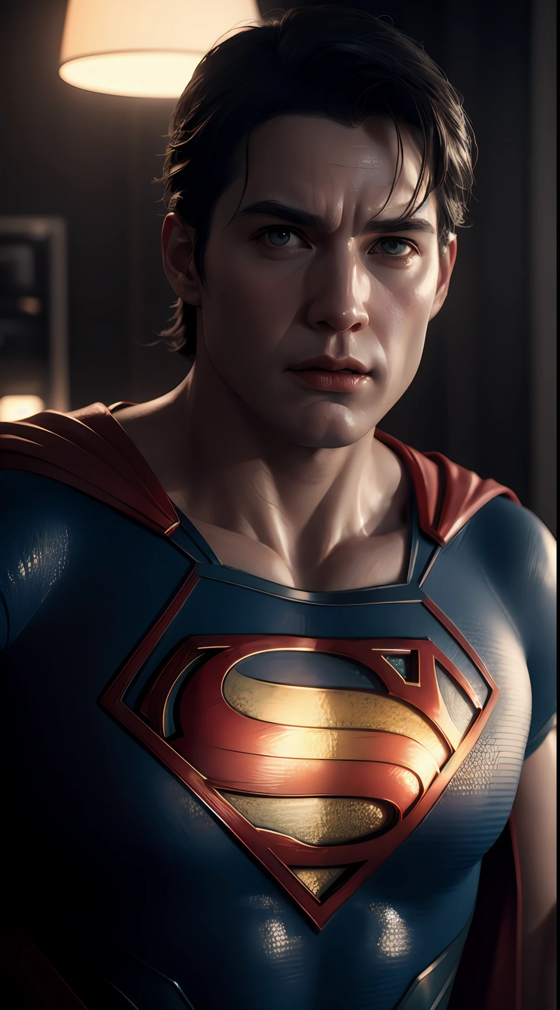 superman, photography,soft lighting, soft details, octane, artstation trending, ultra high detail, ultra realistic, cinematic,16k