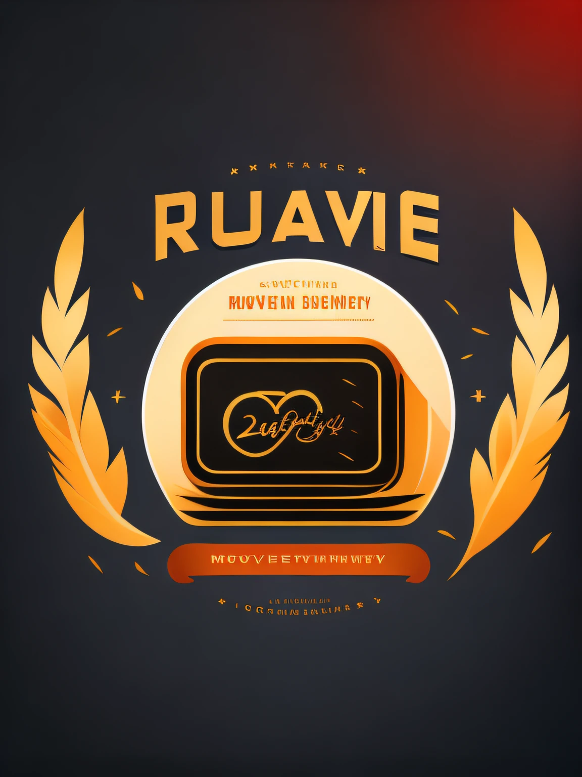 Movie icon,((Movie logo)),designs,Poster design ,T-shirt design,rzminjourney,vectorial art,Plus word design,Poster design,O logo,Simple design,