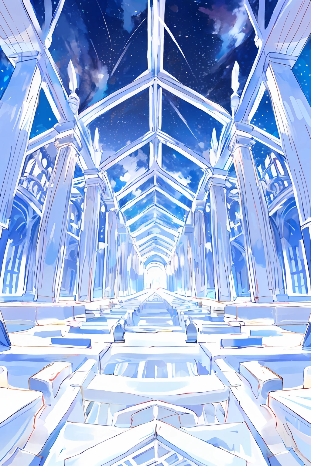 Skysky,In front is a white maze,Behind it is a vertical brown roulette,Look up,k hd,PremiumQuality