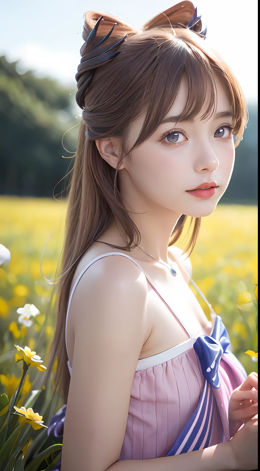 ultra high res, (photorealistic:1.4), raw photo,16K,
(solo,1girl,loli:1.2),
Flower field, flower, butterfly, kokomidef, kokomirnd,