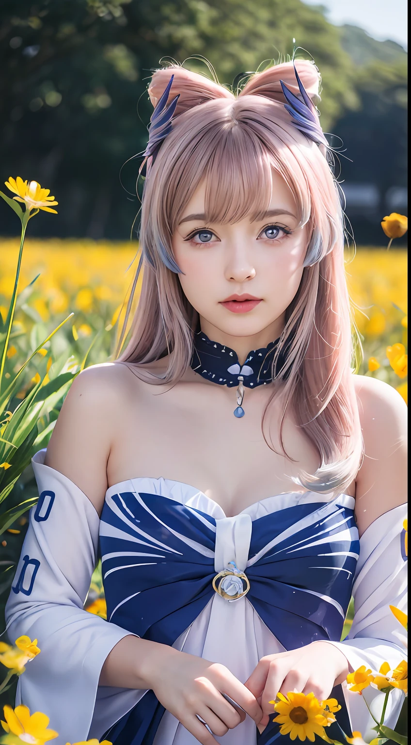 ultra high res, (photorealistic:1.4), raw photo,16K,
(solo,1girl,loli:1.2),
Flower field, flower, butterfly, kokomidef, kokomirnd,