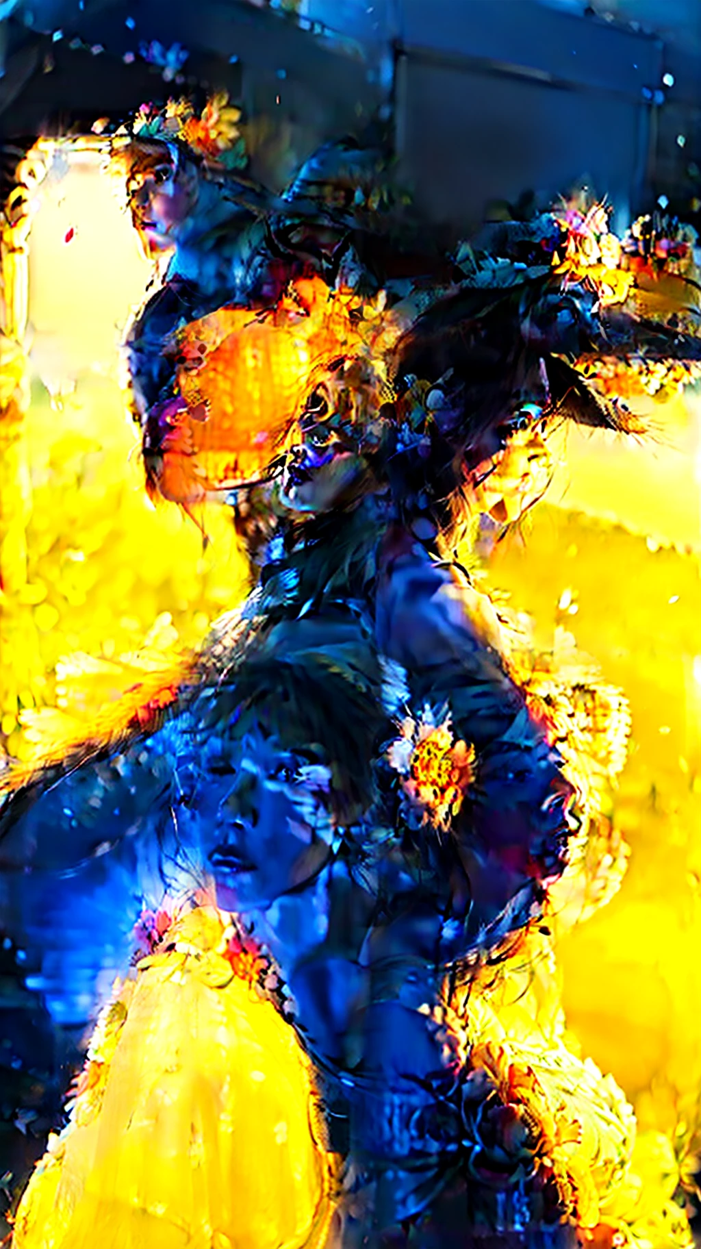 (extreme close up:1.5), (face focus:2),(Style of ???? ???:1.5),
((side face:2)),(1girl surrounded by soft_light:1.5), (backlighting:1.8), (lighting),(flowing fabric:1.3), ((Floral_summer_dress:1.5),(Straw_hat:1.3)),
(masterpiece), realistic, HDR, highly detailed, 8k, raw photo,
ambient occlusion, natural, harmonious composition, warm tones, fine art photography,
