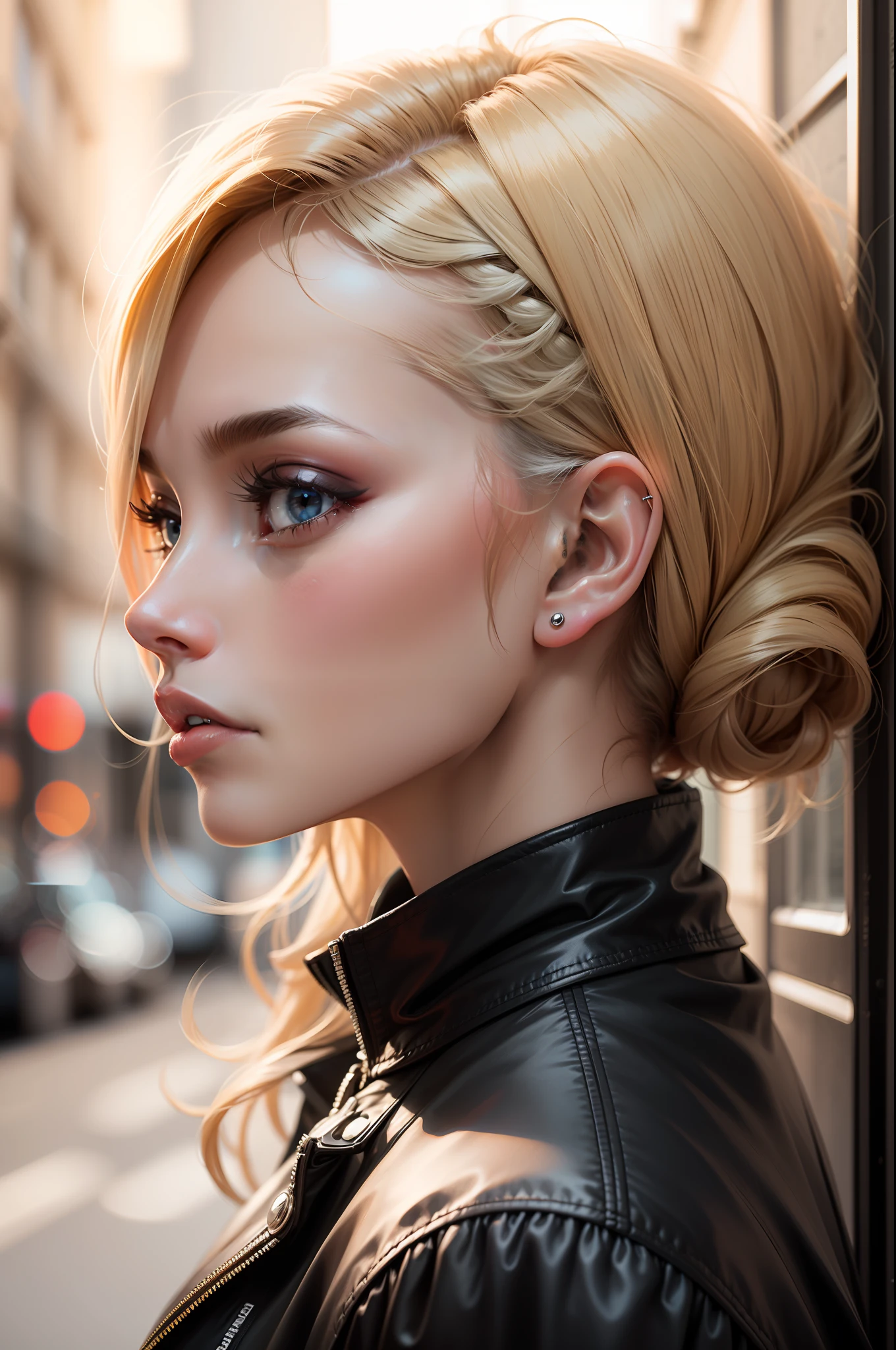 Profile,lens, gangster
