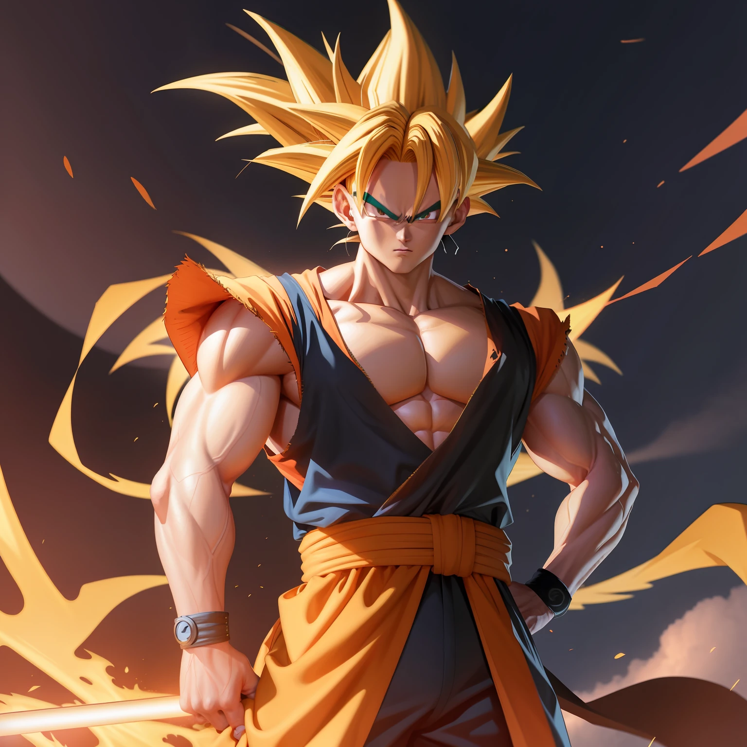 dragon ball goku is a very powerful character, Badass anime 8 K, Super Saiyan Goku, style of anime4 K, 4k manga wallpapers, Super Saiyan, super sayian goku, Anime wallpaper 4K, Anime wallpaper 4 k, 4K anime wallpaper, Son Goku, Highly detailed portrait of Goku, portrait of goku, dragon ball artstyle, super sayan