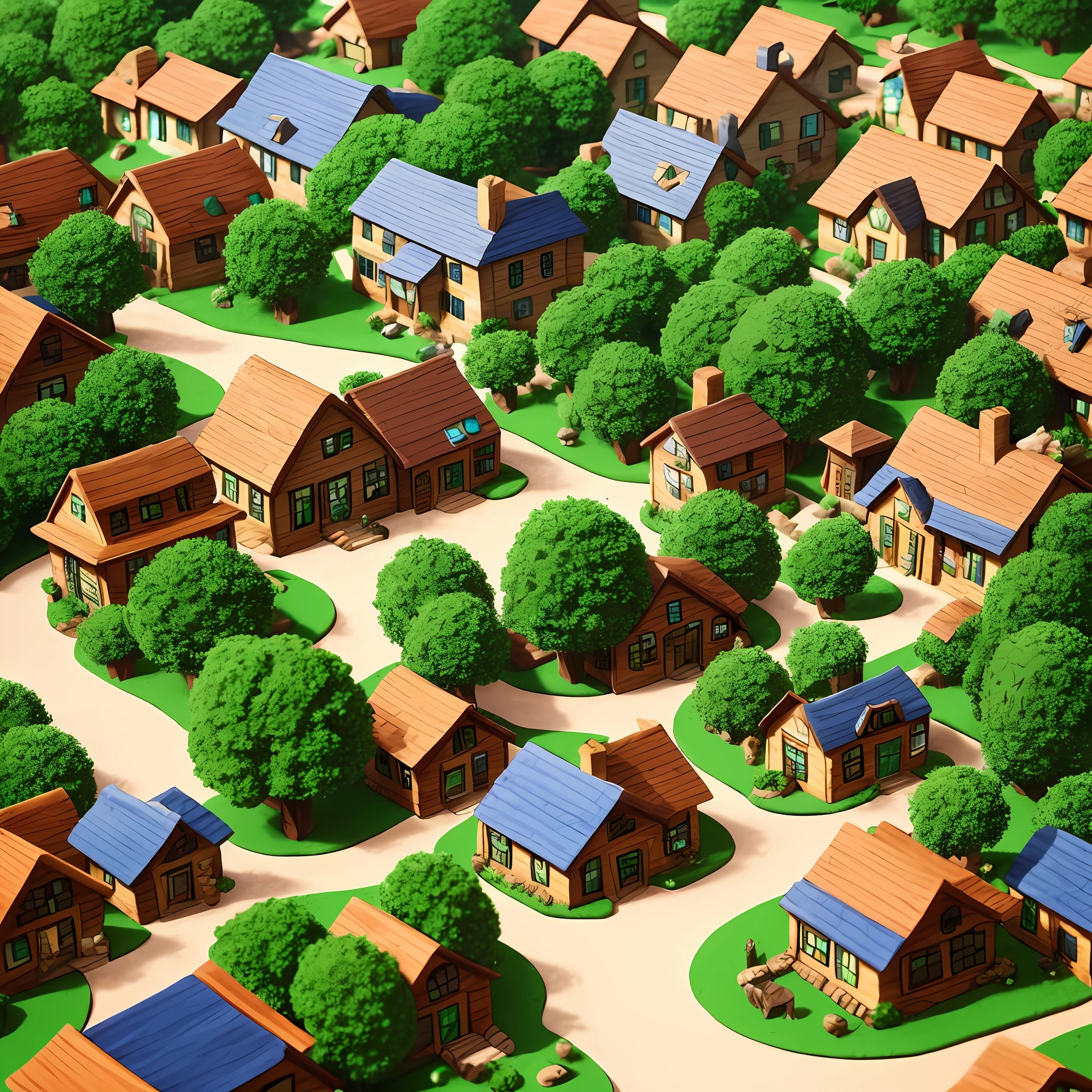 The Zortex took John and Whiskers to their village. The village was made up of small, round houses. The houses were made of a strange material that Whiskers had never seen before. --auto