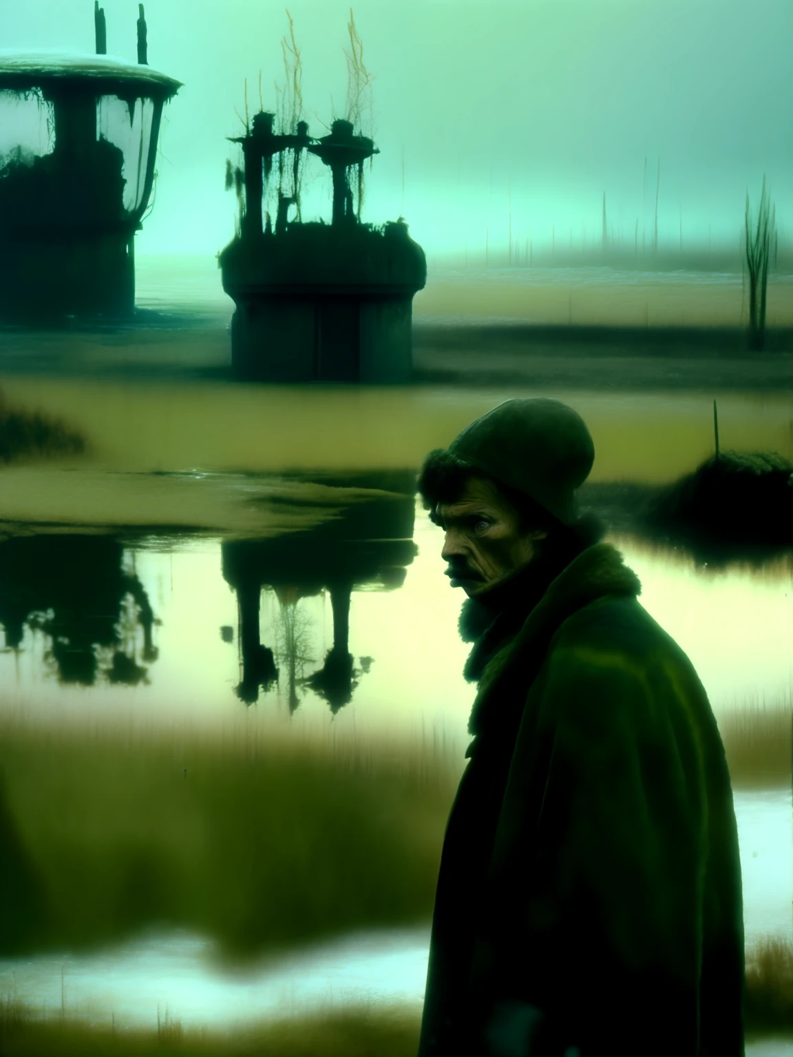 the zone from stalker by andrei tarkovsky