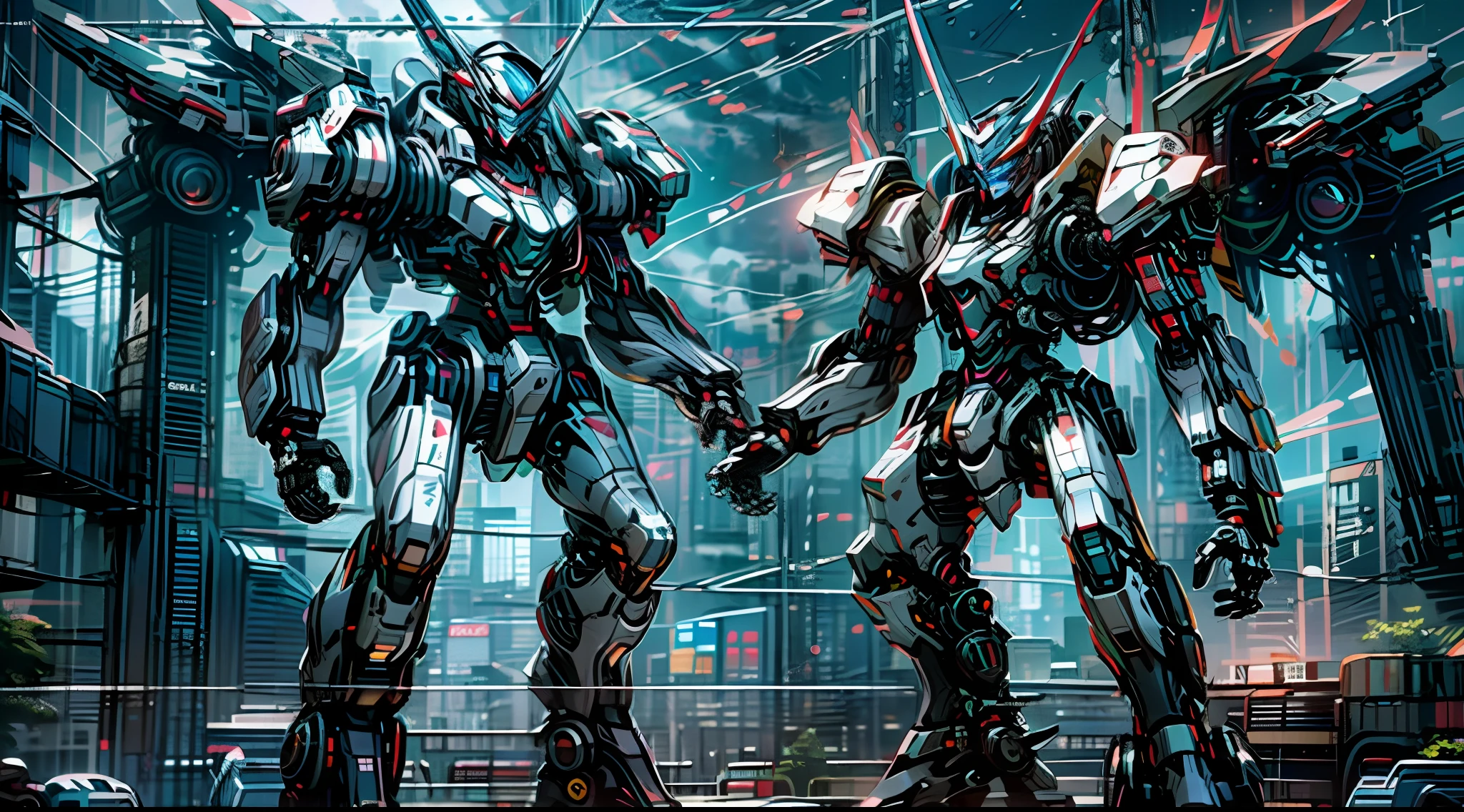((Best quality)), ((masterpiece)), (highly detailed:1.3), 3D, beautiful, (cyberpunk:1.2), in space, nebula, holding_weapon, laser, (1Female mecha:1.3), facing the audience, Glowing eyes, full body, (flying, swooping down, dynamic, motion blur: 1.4), (huge mech wings: 1.6), looking up, glowing_eyes, mecha, panorama, background is earth, nebula, space, particles, Reality, HDR (High Dynamic Range), Ray Tracing, NVIDIA RTX, Super Resolution, Unreal 5, Subsurface Scattering, PBR Textures, Post Processing, Anisotropic Filtering, Depth of Field, Maximum Clarity and Clarity, Multilayer Textures, Albedo and Specular maps, Surface shading, accurate simulation of light-material interaction, perfect proportions, Octane Render, two-tone lighting, large aperture, low ISO, white balance, rule of thirds, 8K RAW, efficient sub-pixel, sub-pixel volume product,