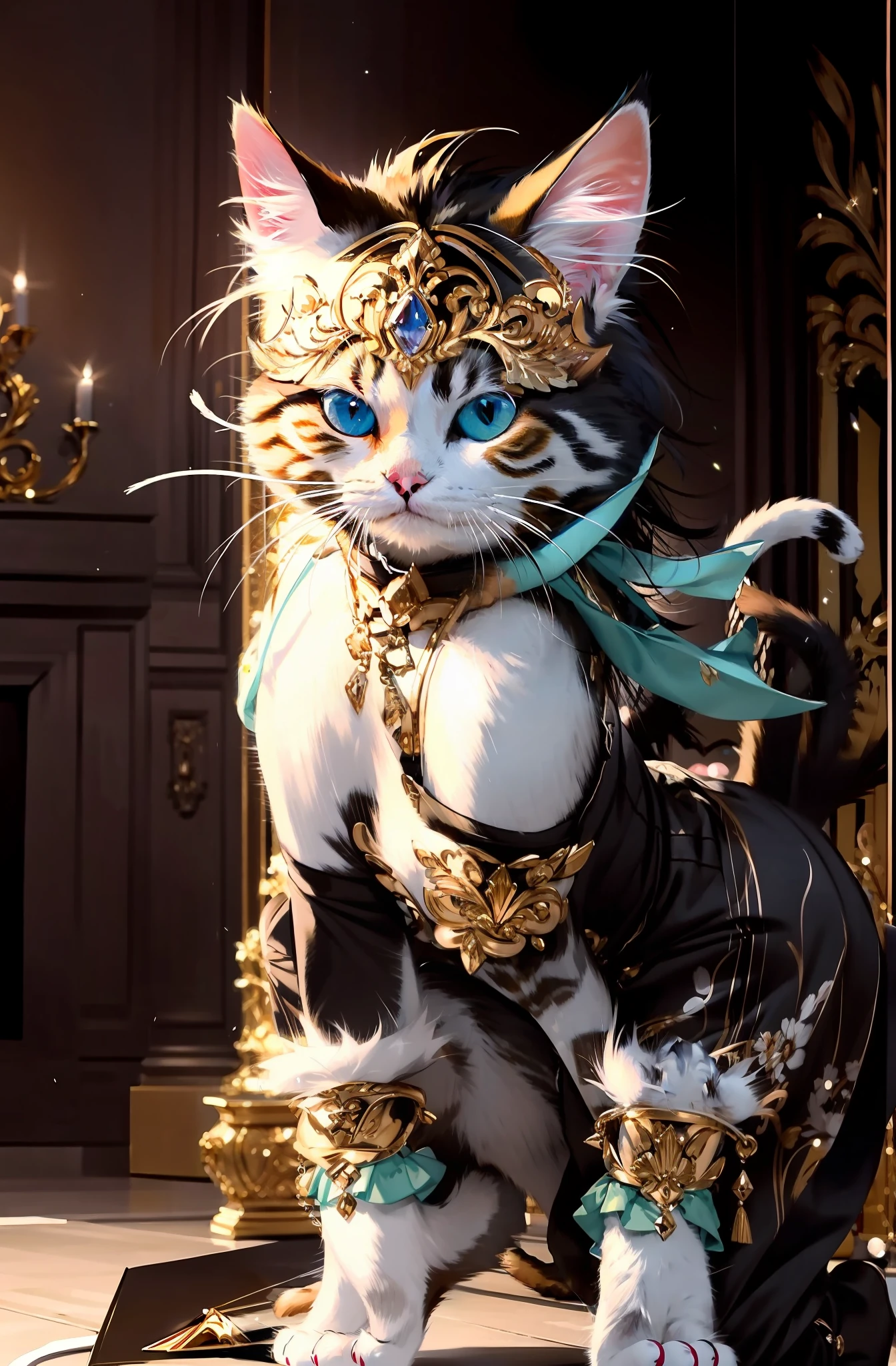 Dancing cat