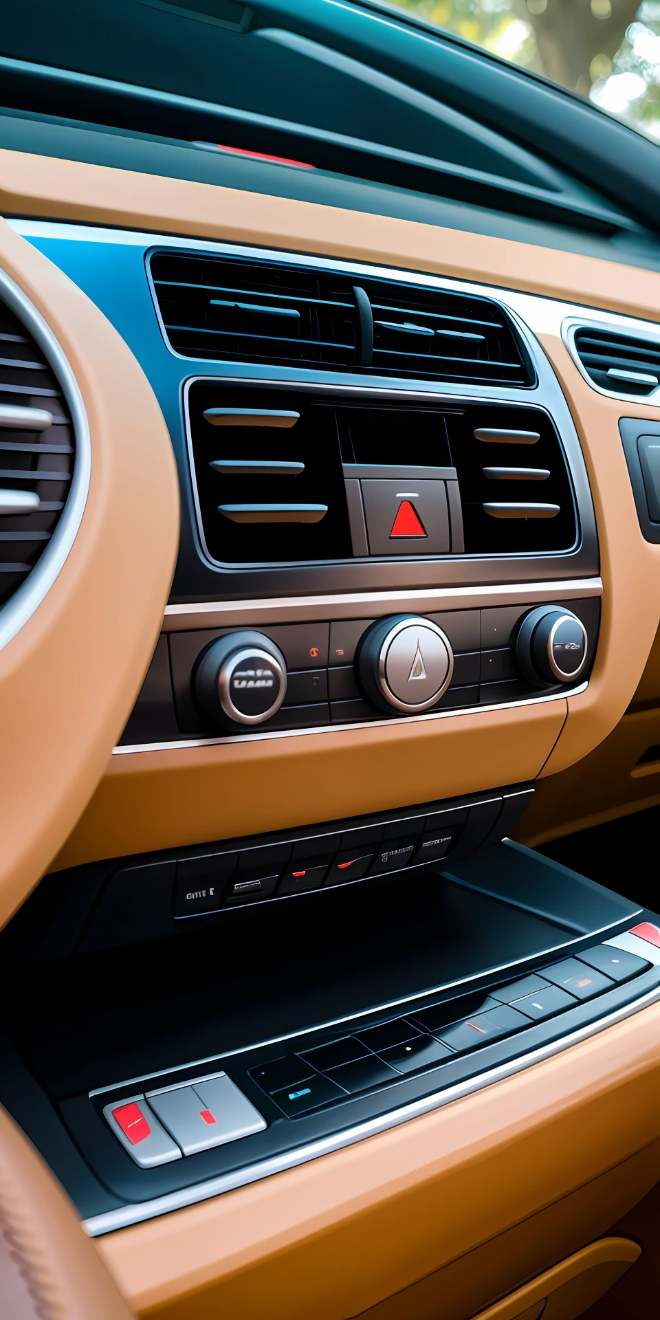 Car air conditioning air outlet