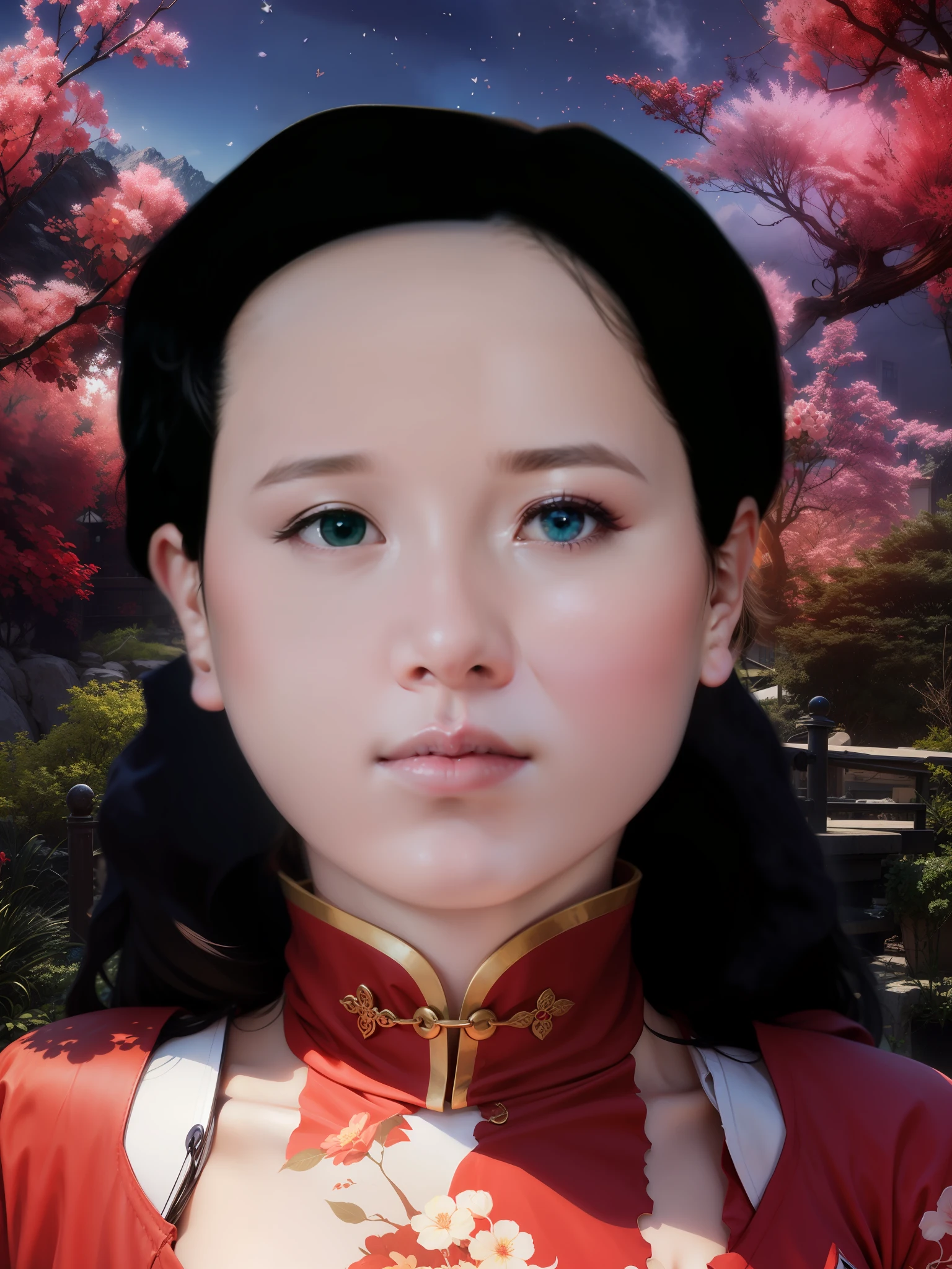 Fill in red