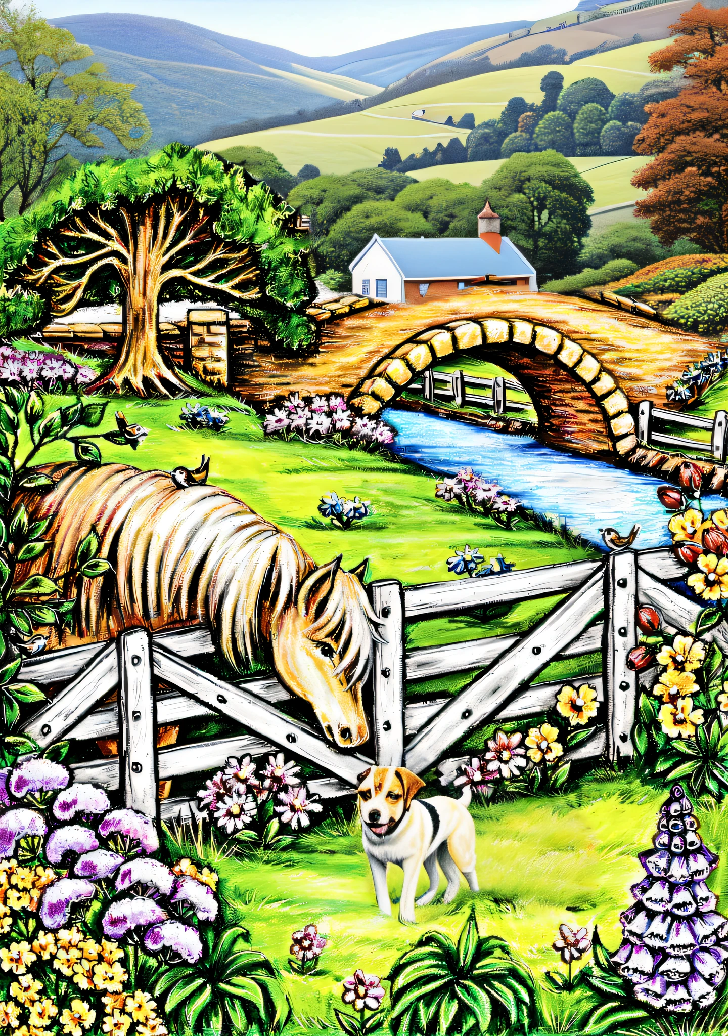 dog by artist john sloane