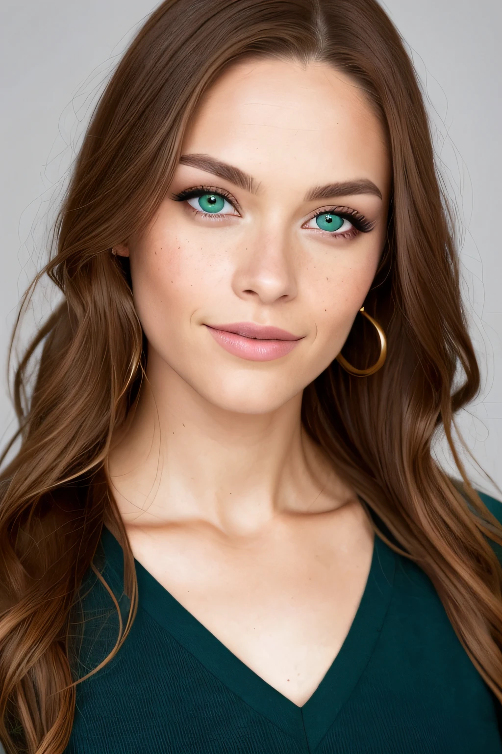 (medium shot editorial photo of 35 yo gorgeous super model woman, ginger hair, slim American sweetheart), (freckles:0.8), (lips parted), realistic green eyes, POV, realistic[:, (film grain, 25mm, f/1.2, dof, bokeh, beautiful symmetrical face, perfect sparkling eyes, well defined pupils, high contrast eyes, ultra detailed skin, skin pores, vellus hair, fabric stitching, fabric texture, wood grain, stone texture, finely detailed features:1):0.9]